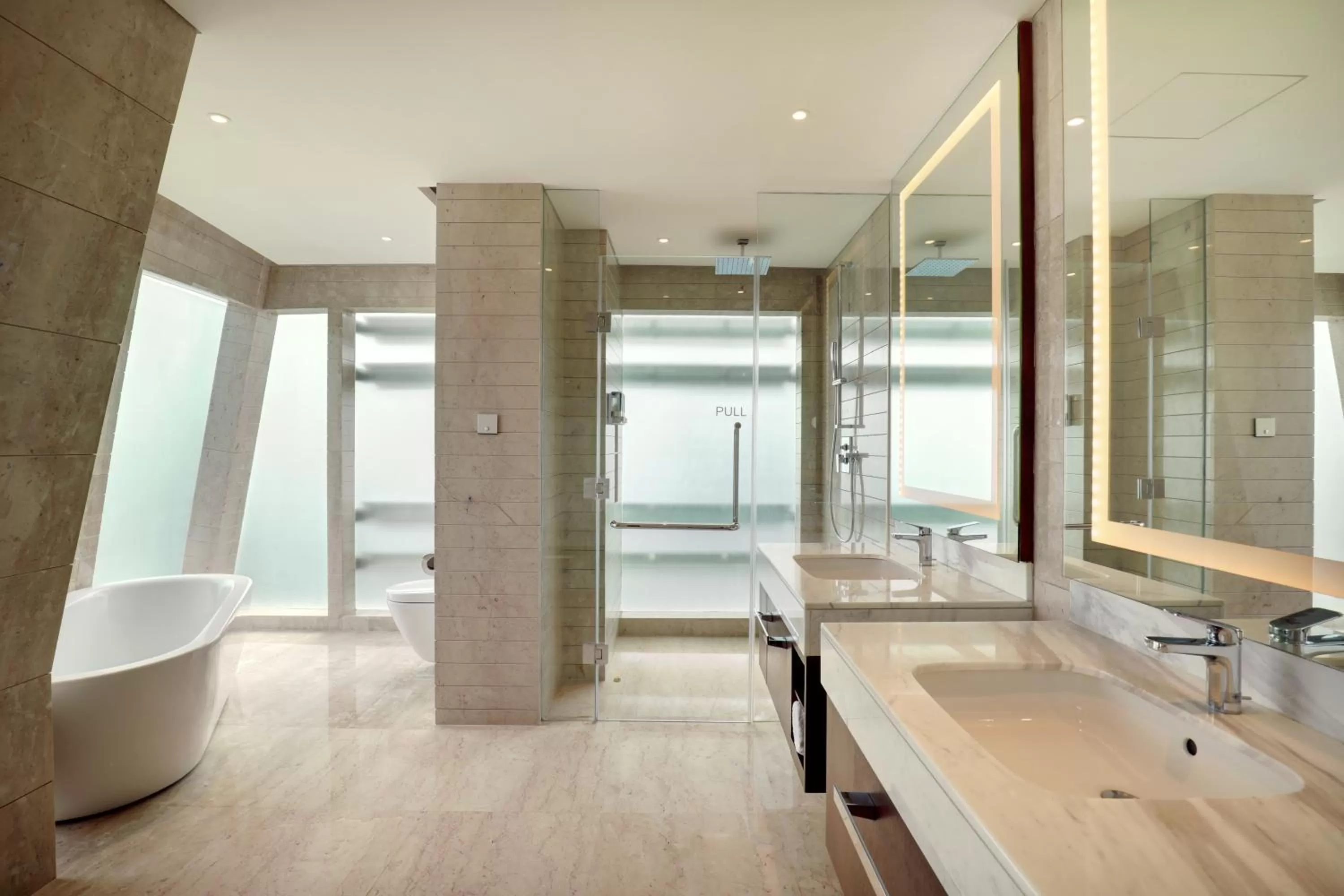 Bathroom in Crowne Plaza Dhaka Gulshan by IHG