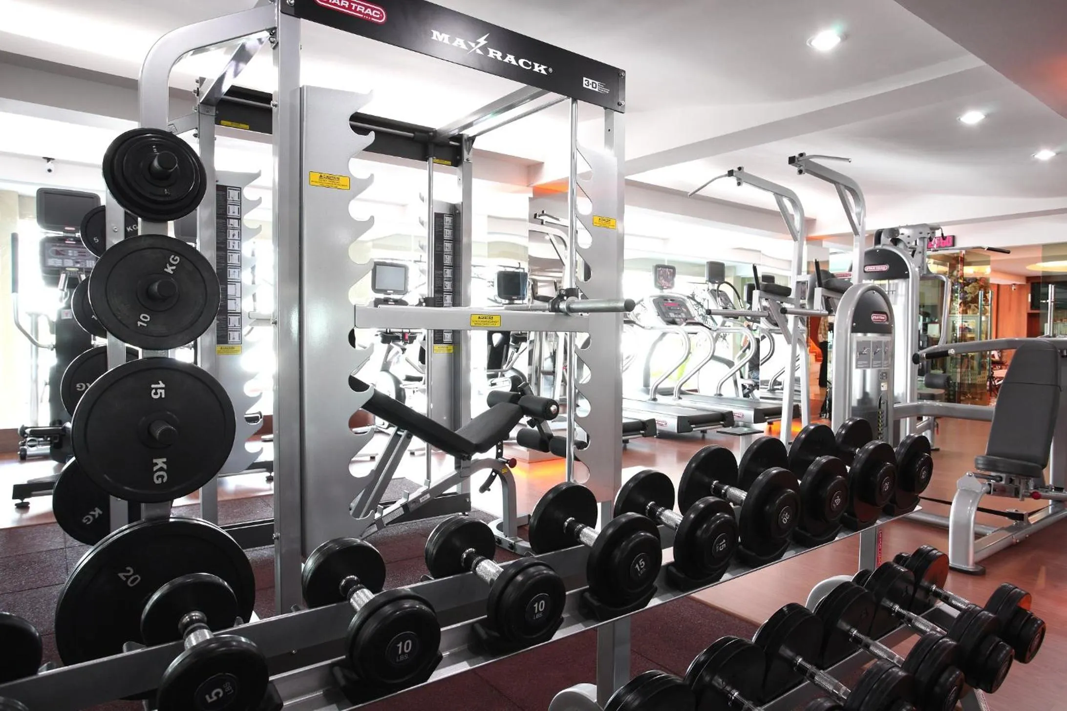 Fitness centre/facilities in Amaranta Hotel
