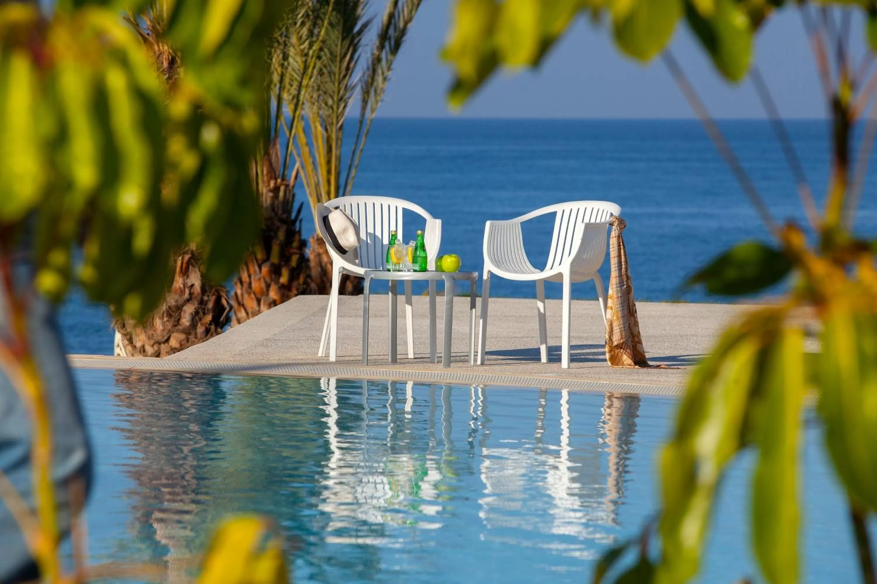 Pool view in King Evelthon Beach Hotel & Resort