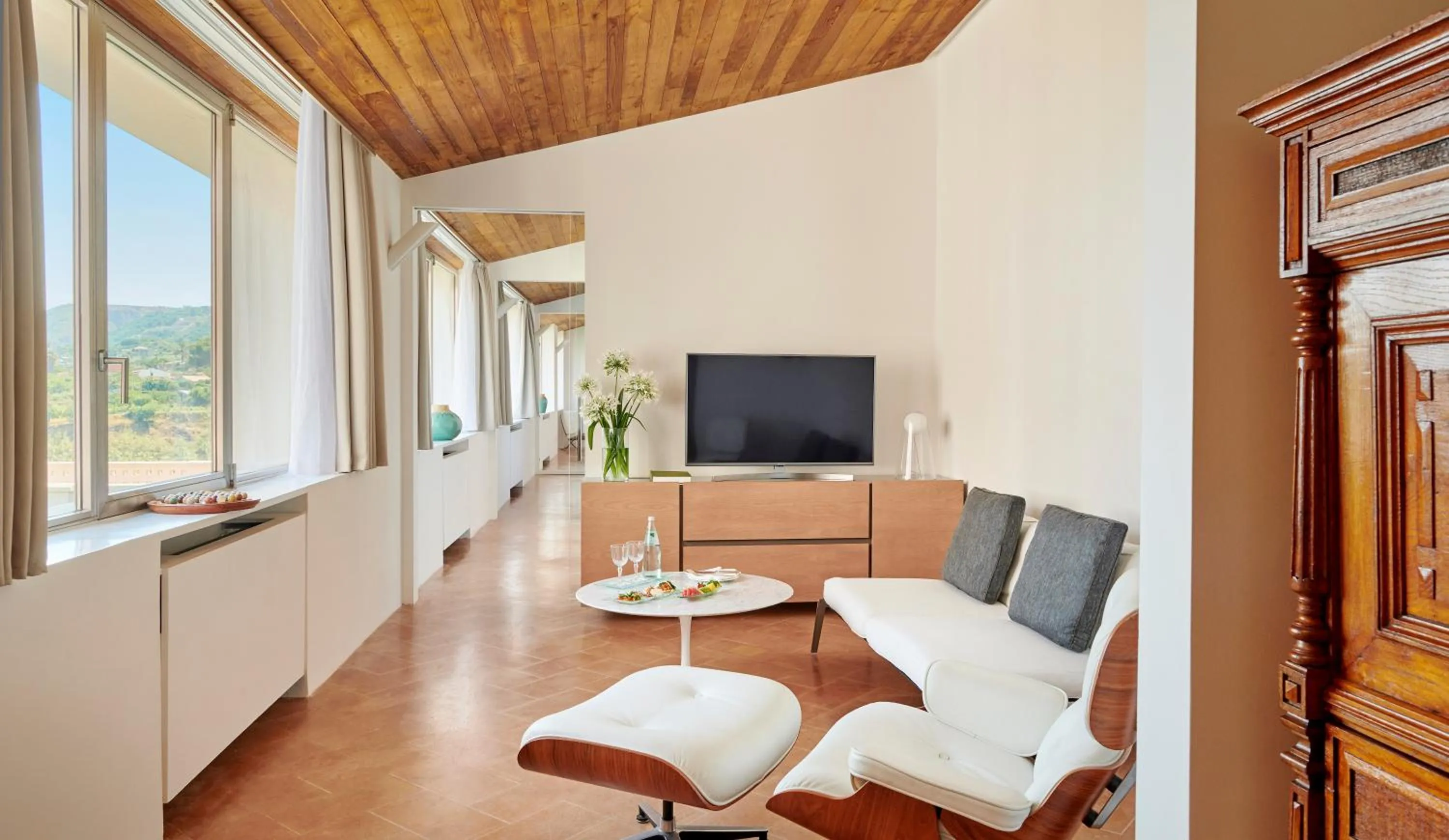 Living room in Villa Paola