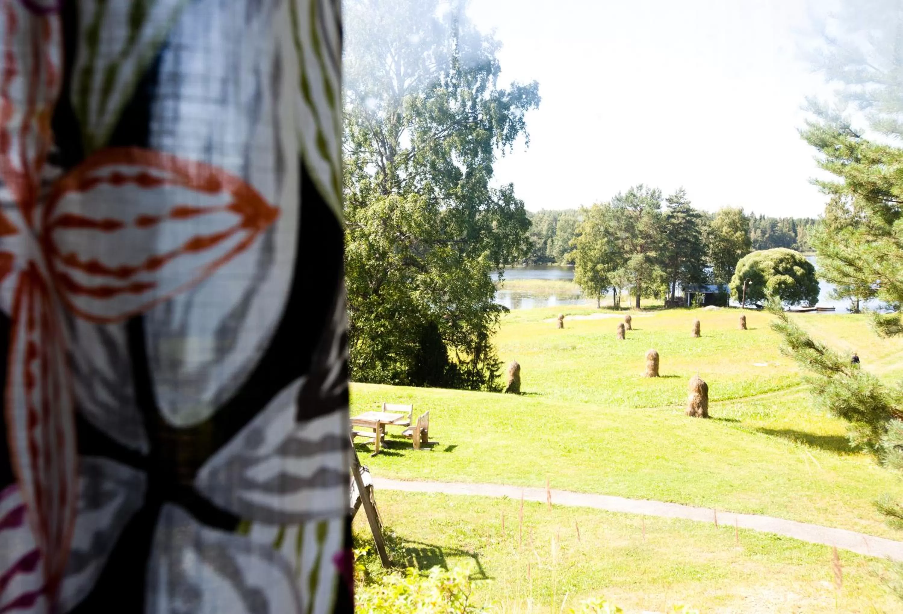 Garden in Resort Naaranlahti