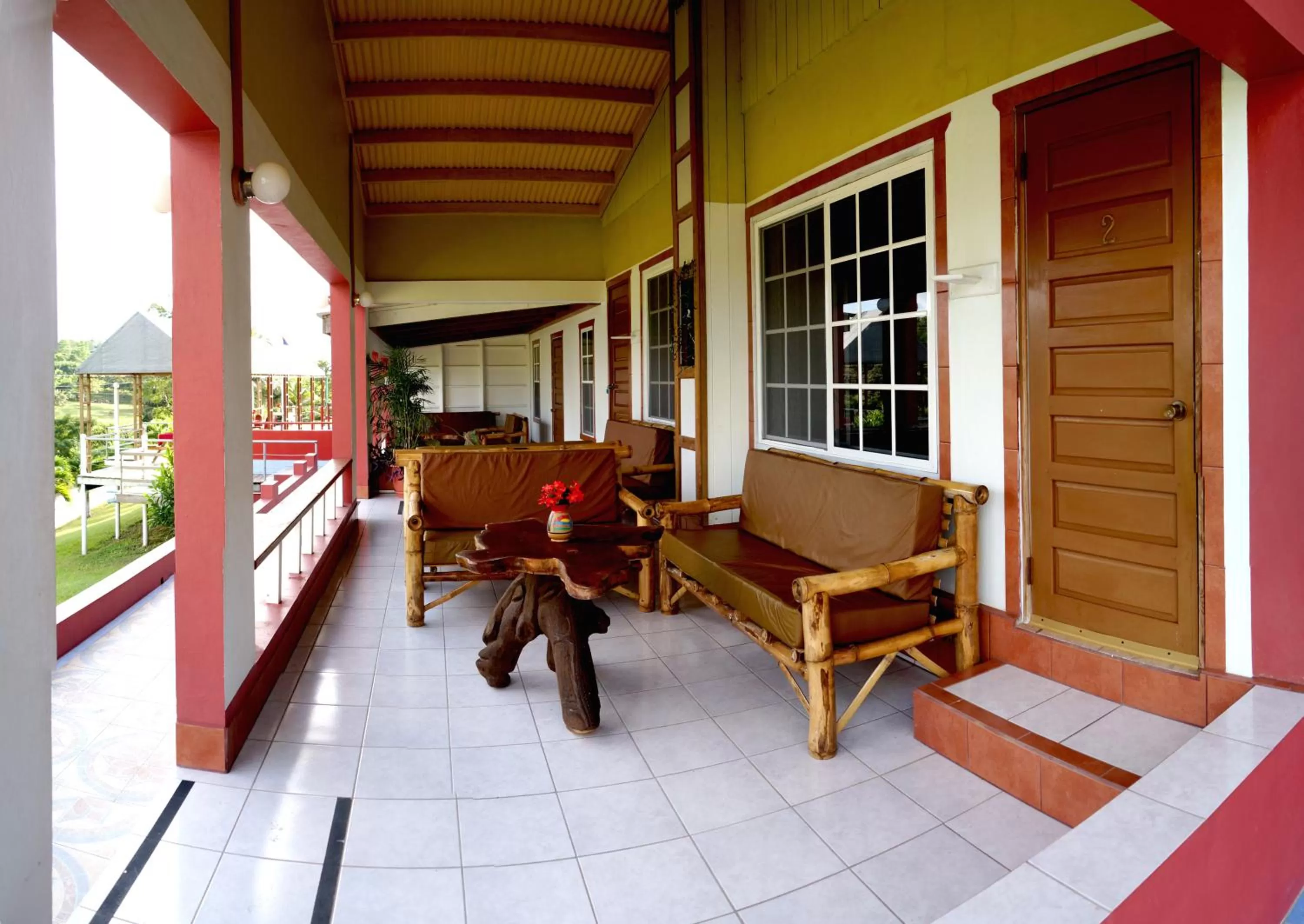 Patio in Rumors Resort Hotel