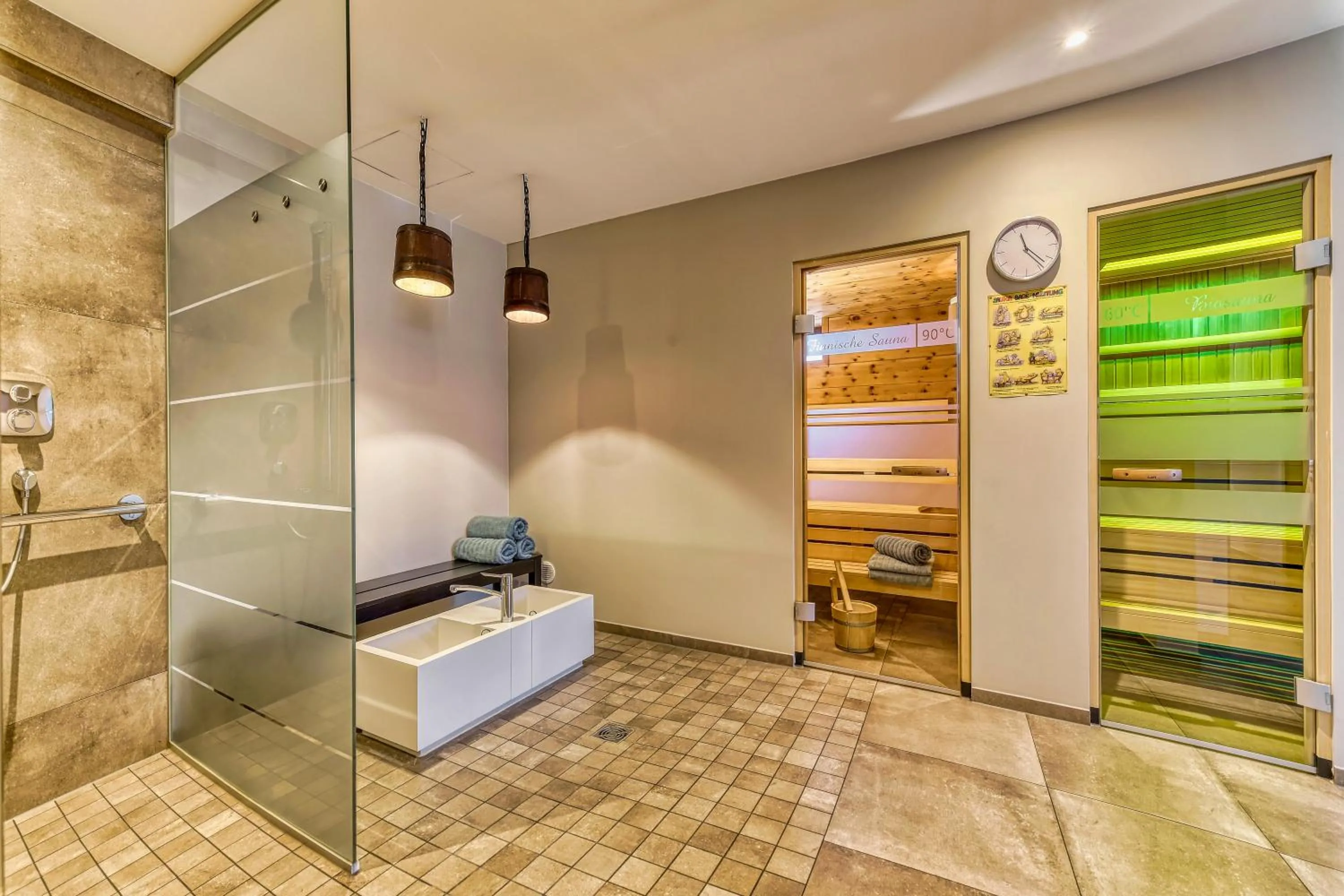 Sauna in Landhotel Gottinger