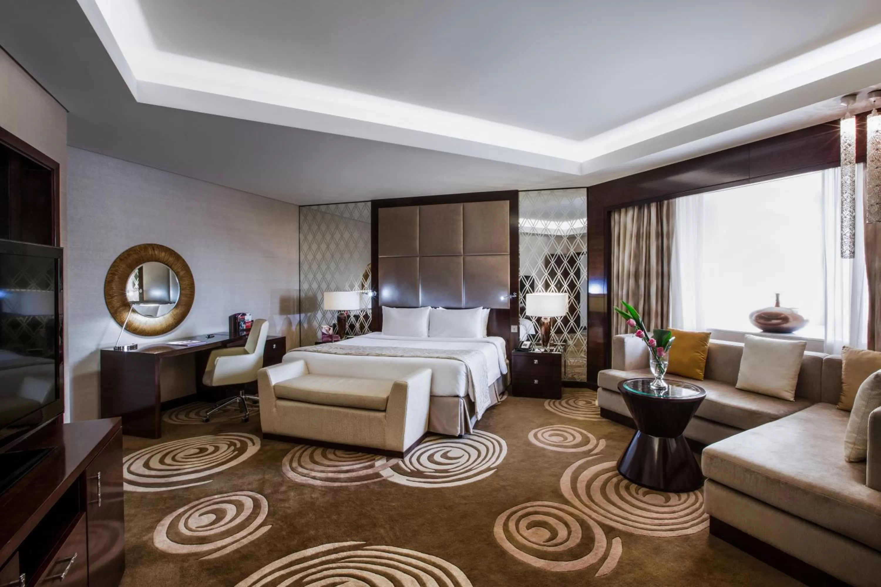 Bed in Crowne Plaza Dubai Deira by IHG