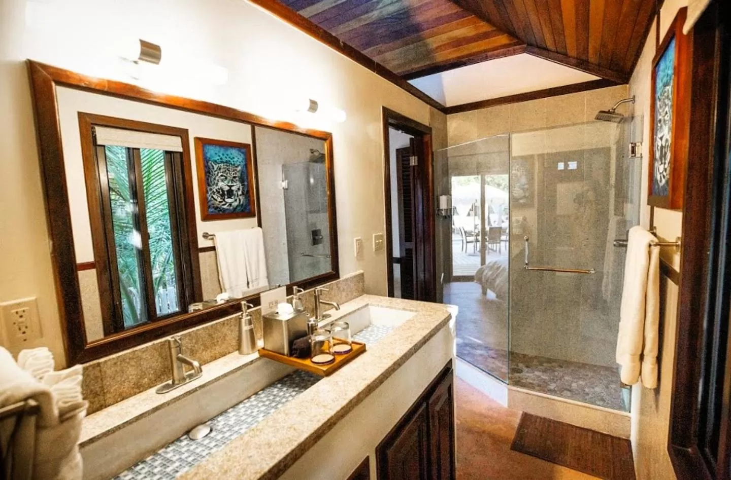 Shower, Bathroom in PUR Boutique Cabanas, Adults Only