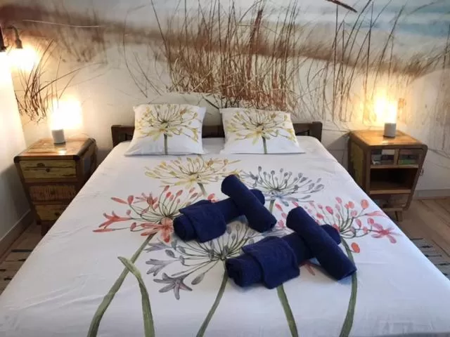 Bed in La Bastide Des Selves