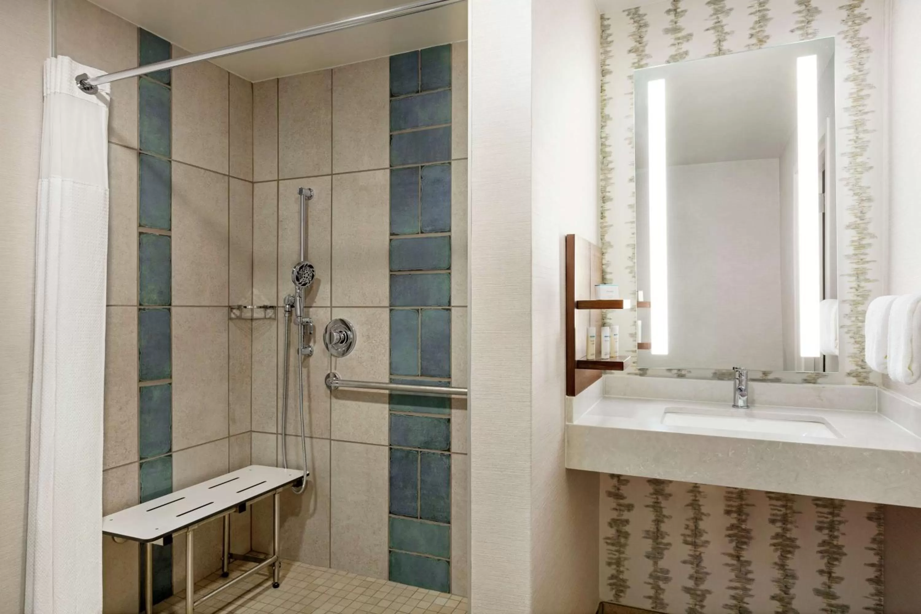 Bathroom in Hilton Garden Inn Houston Energy Corridor