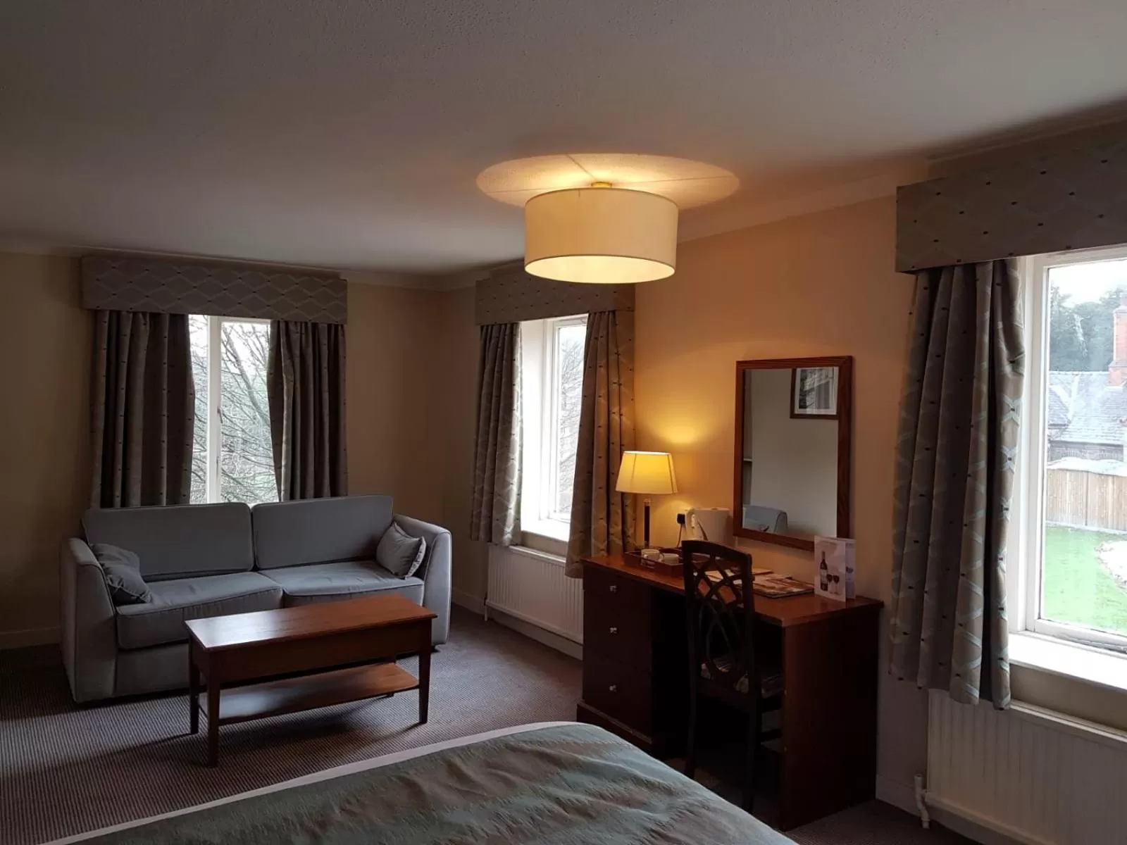 Bedroom, Bed in Rothley Court Hotel by Greene King Inns