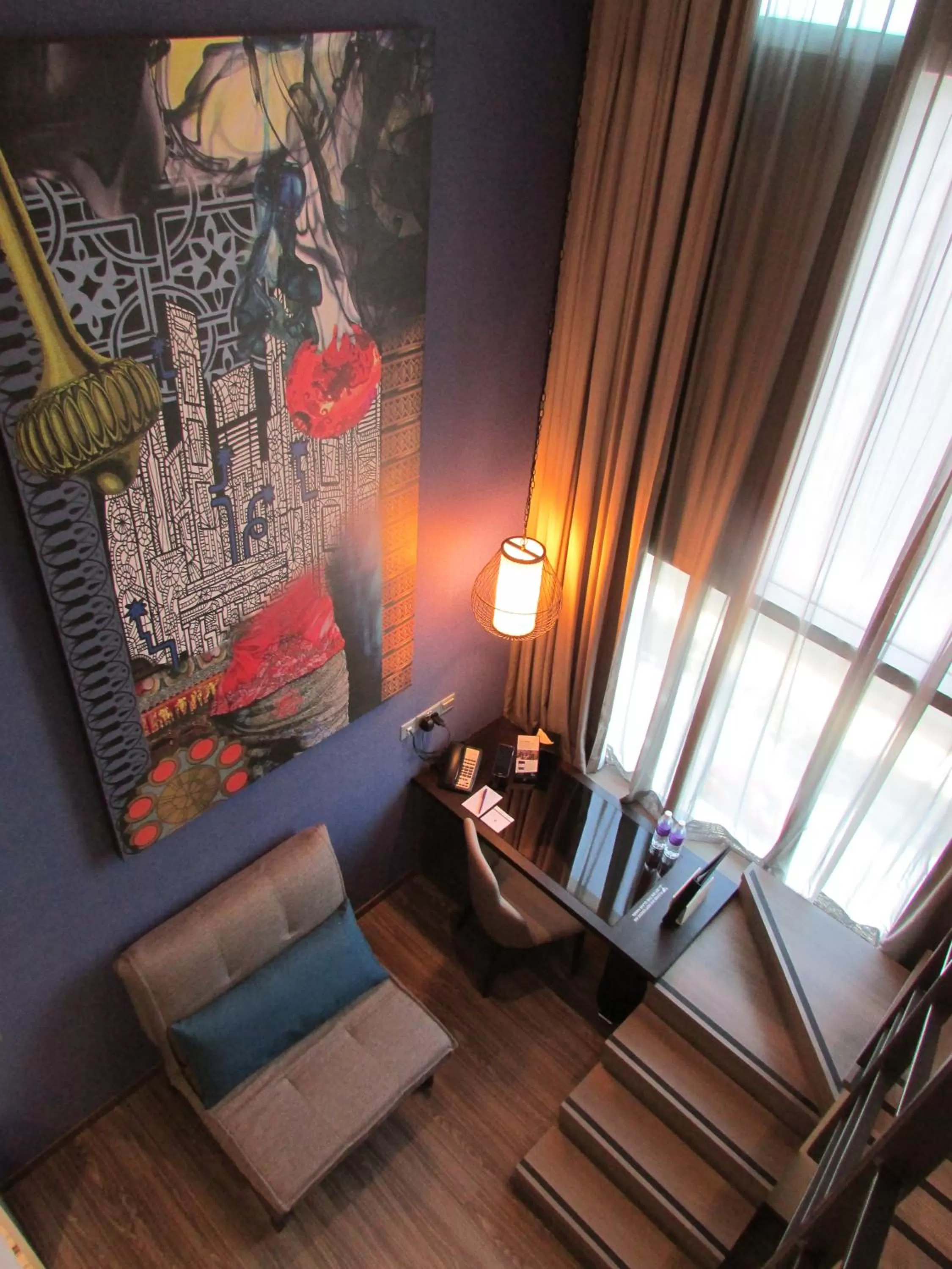 Decorative detail in Mercure Singapore Bugis