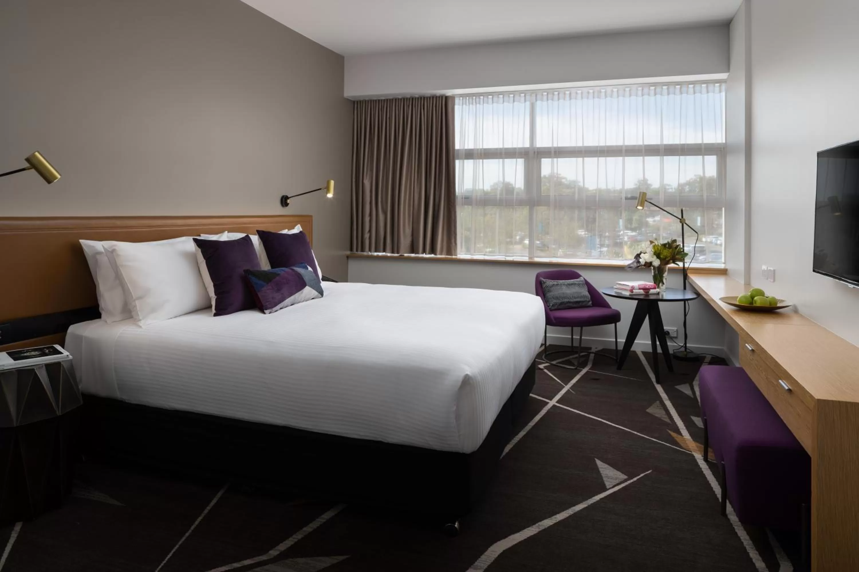 Bedroom, Bed in Rydges Campbelltown