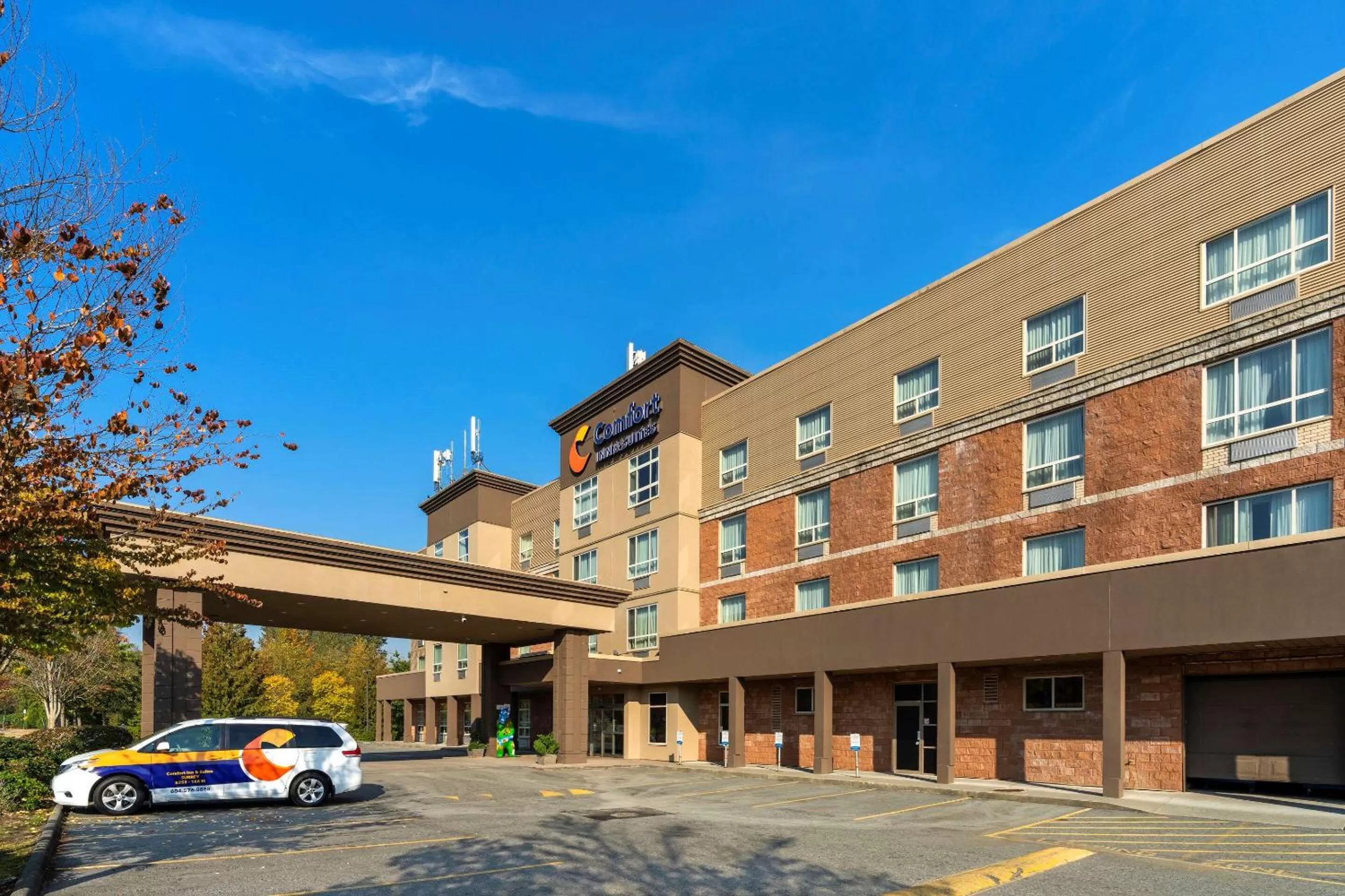 Property building in Comfort Inn & Suites