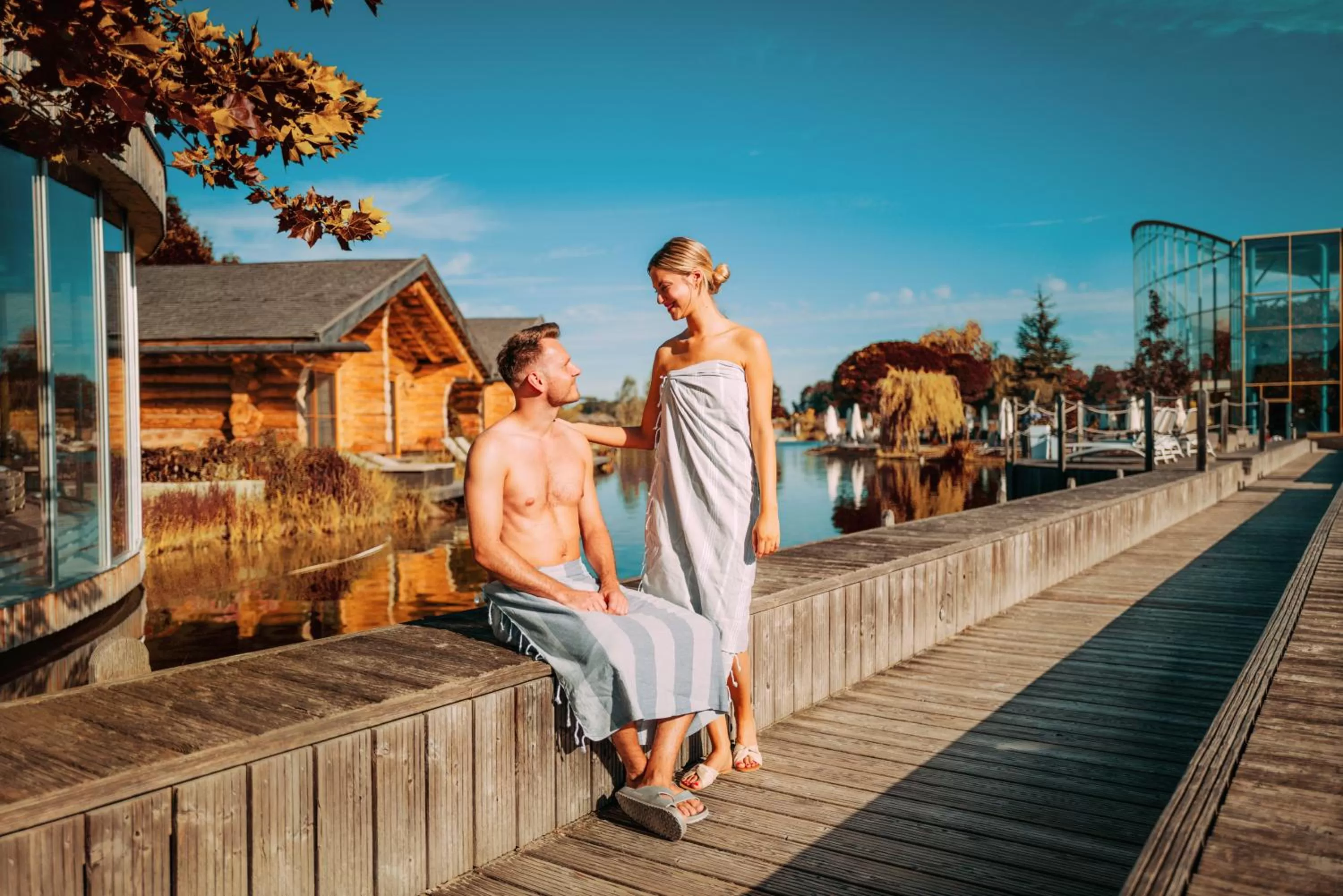 Aqua park in Hotel Claro Garni