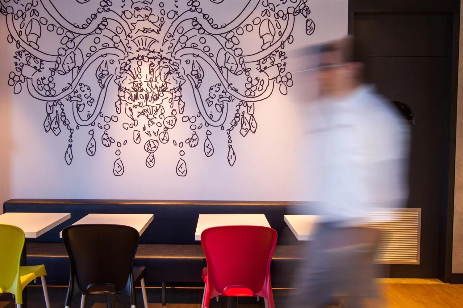 Lounge or bar in ibis budget Campo Grande