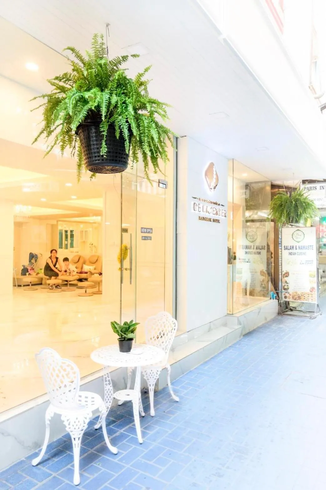 Bird's eye view in De Lavender Bangkok Hotel