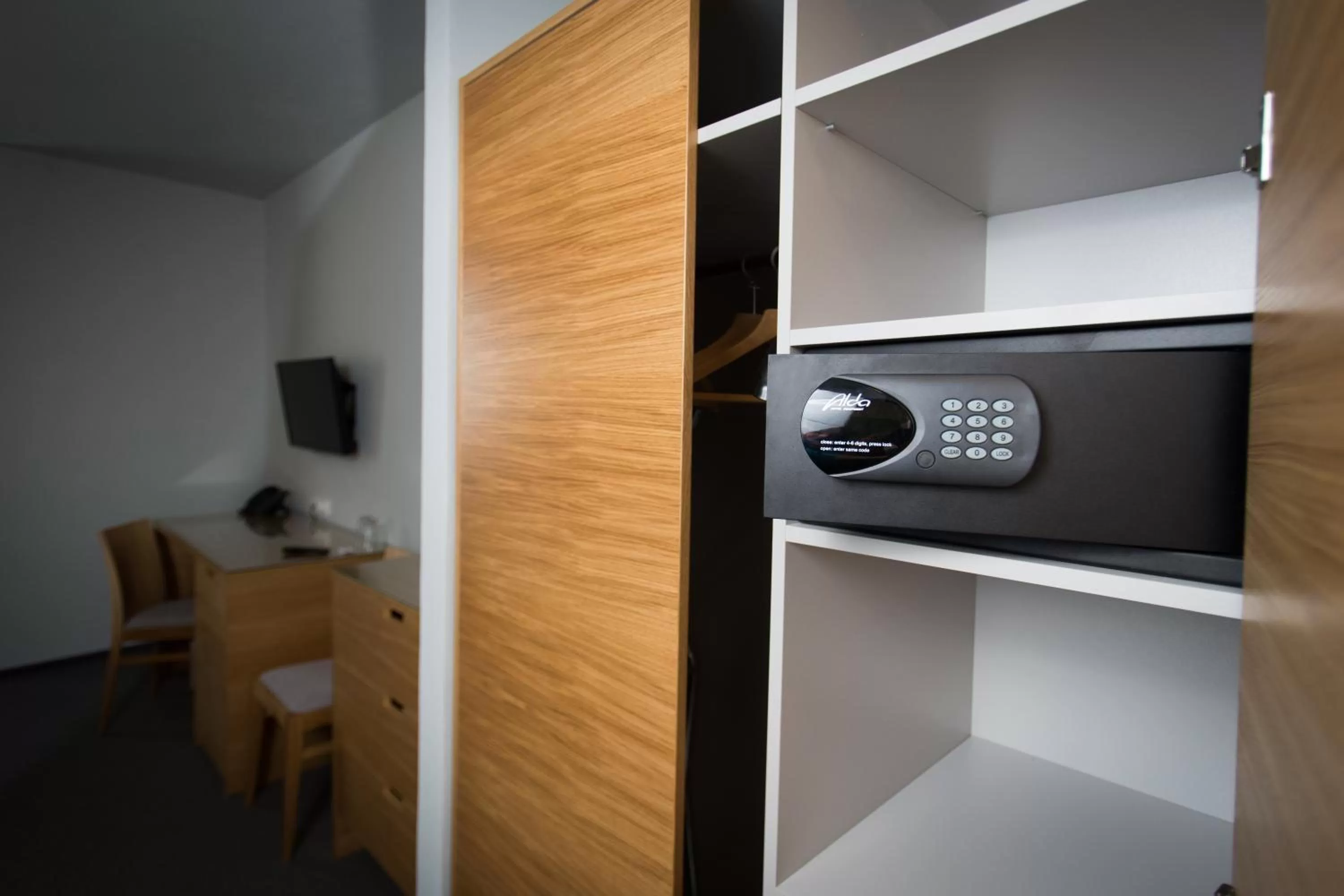 Decorative detail in Hotel Atom Třebíč