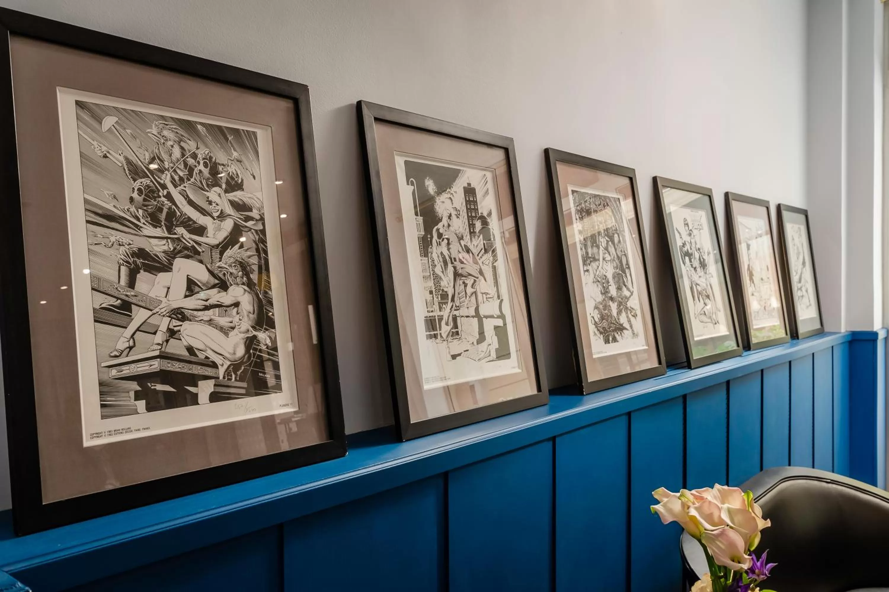 Lobby or reception in Hotel Elysée Etoile