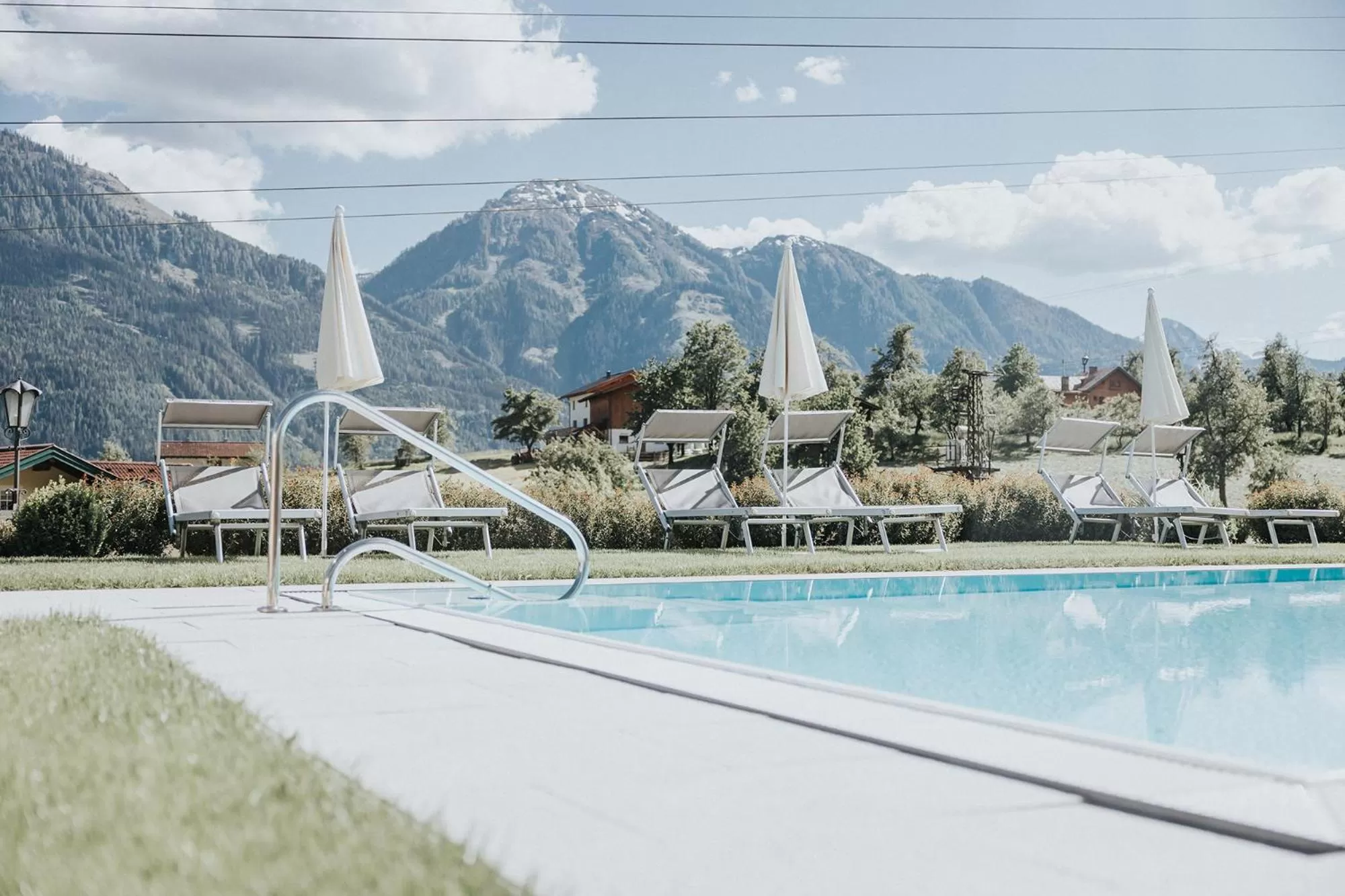 Mountain view, Swimming Pool in Hotel Silberfux