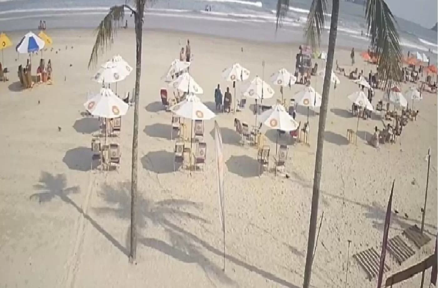Bird's eye view, Beach in Costa Maris Beach Hotel Frente Mar