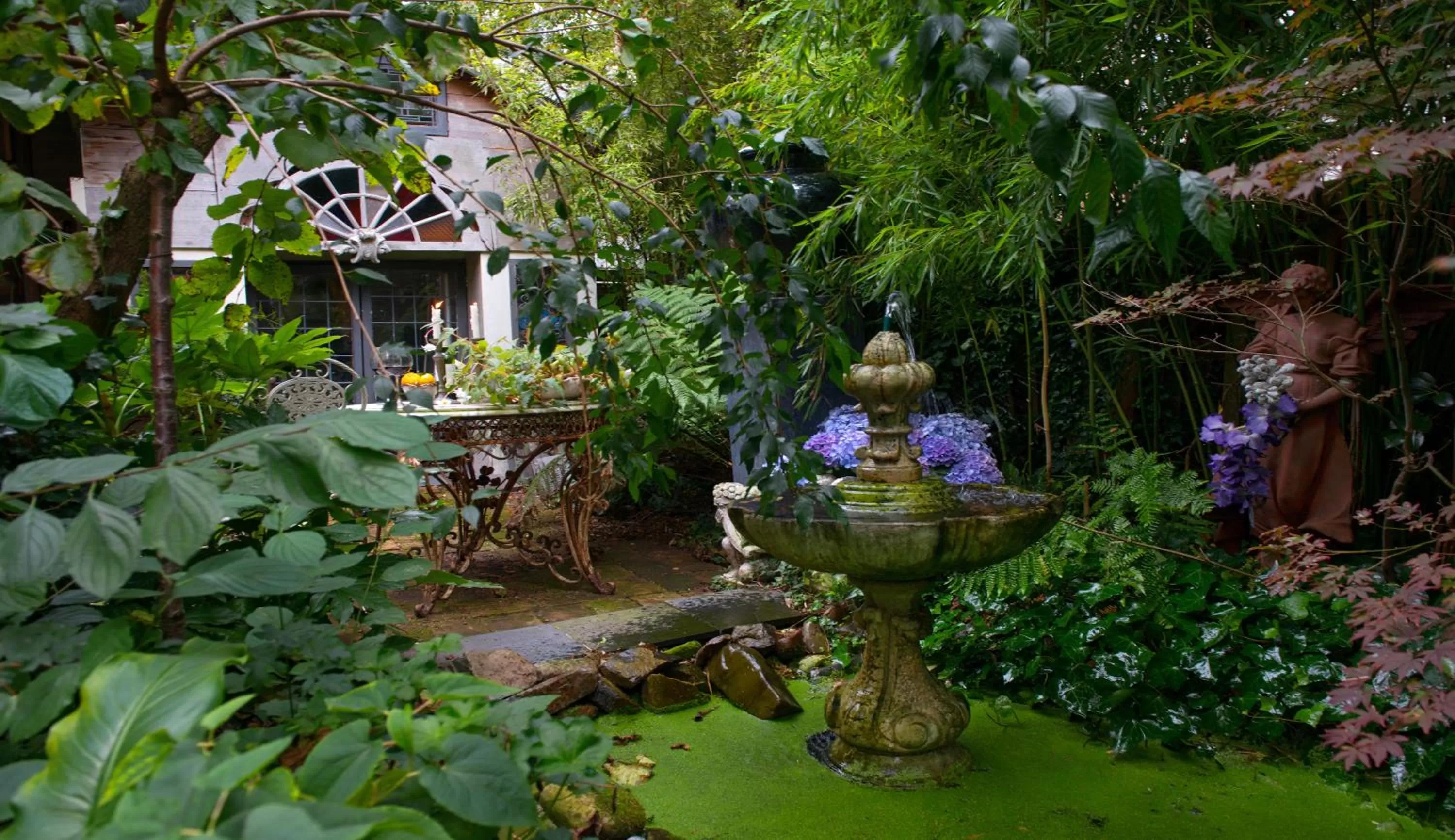 Garden in Breitner House