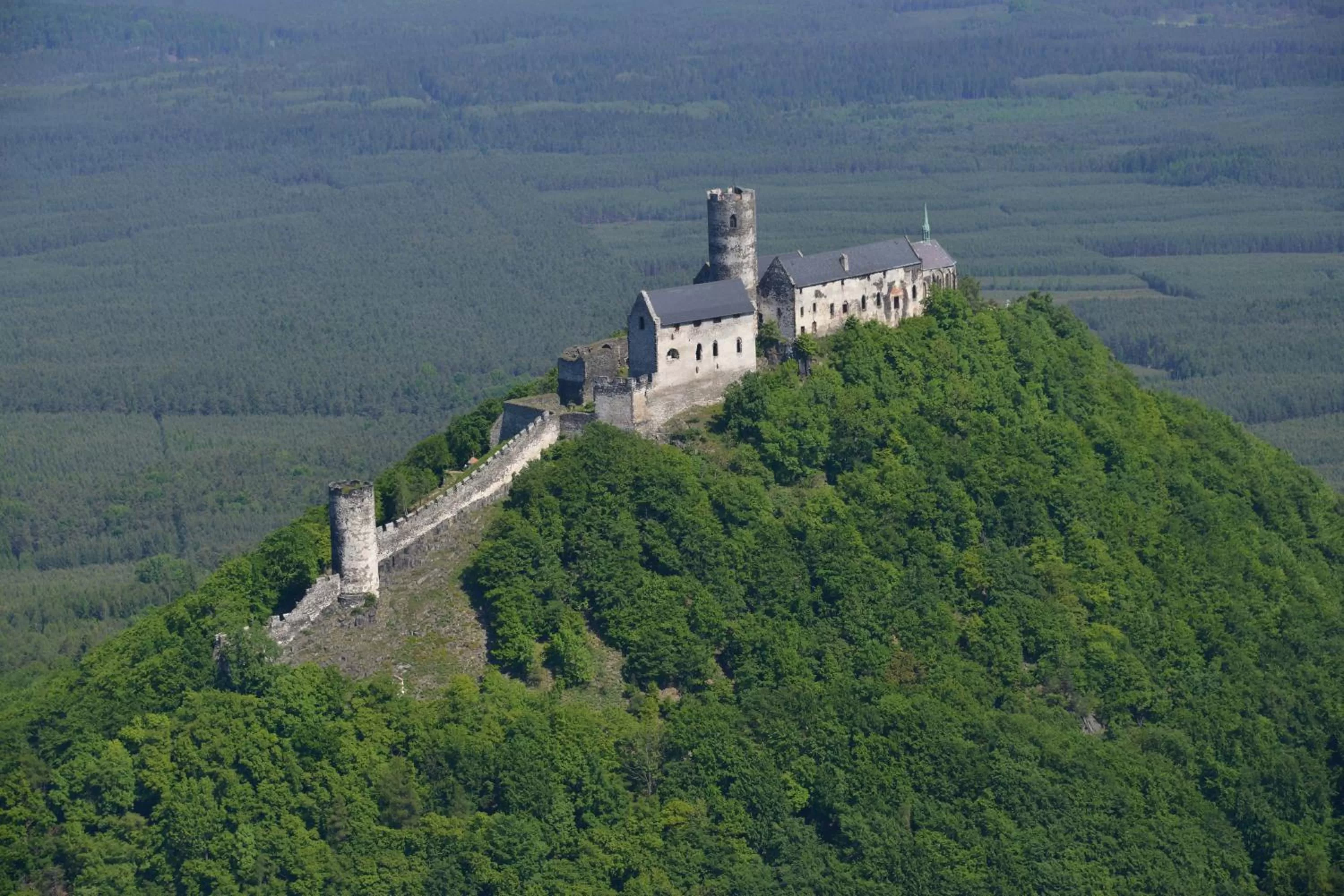 Bird's-eye View in Hotel Olympia Česká Lípa