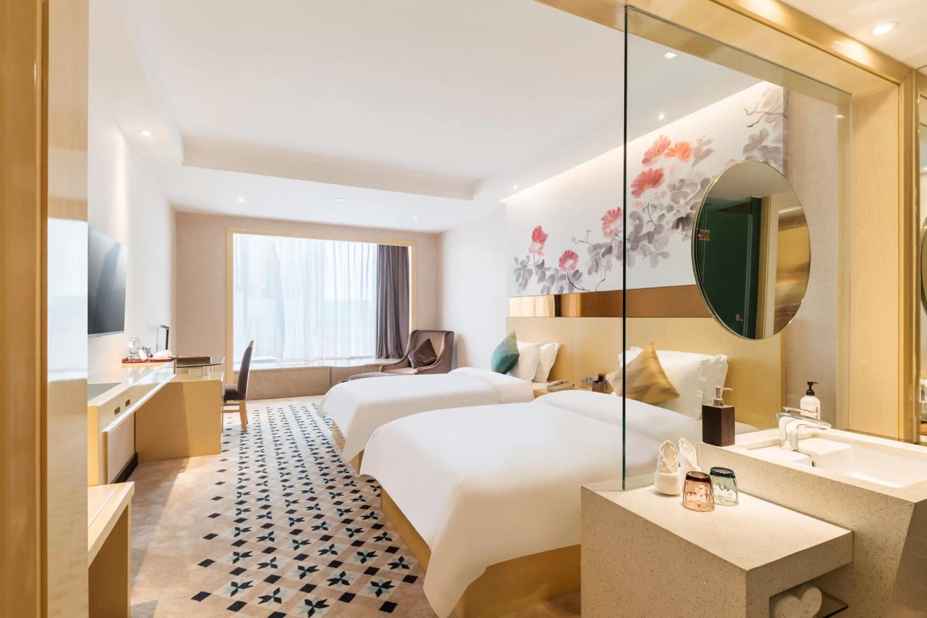 Bed in Paco Hotel Suyuan Metro Guangzhou