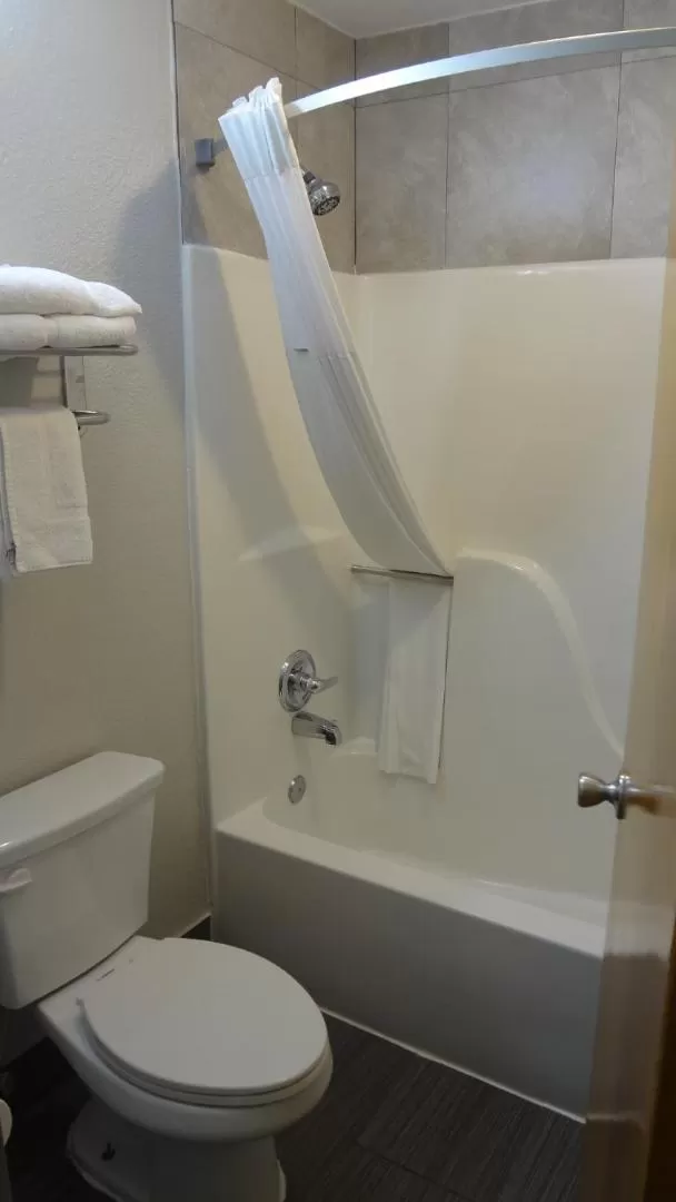 Shower in Days Inn by Wyndham Hernando