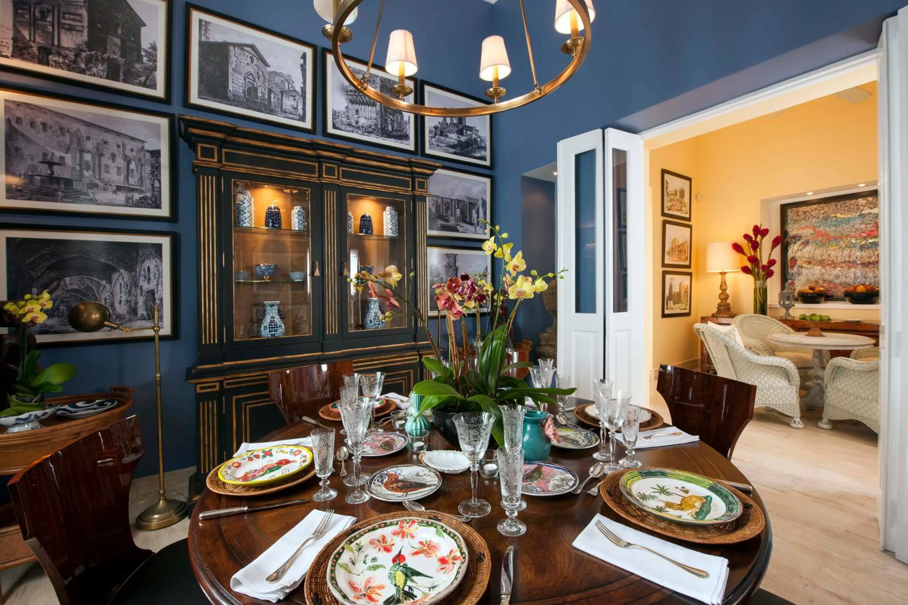 Dining area in Casas del XVI