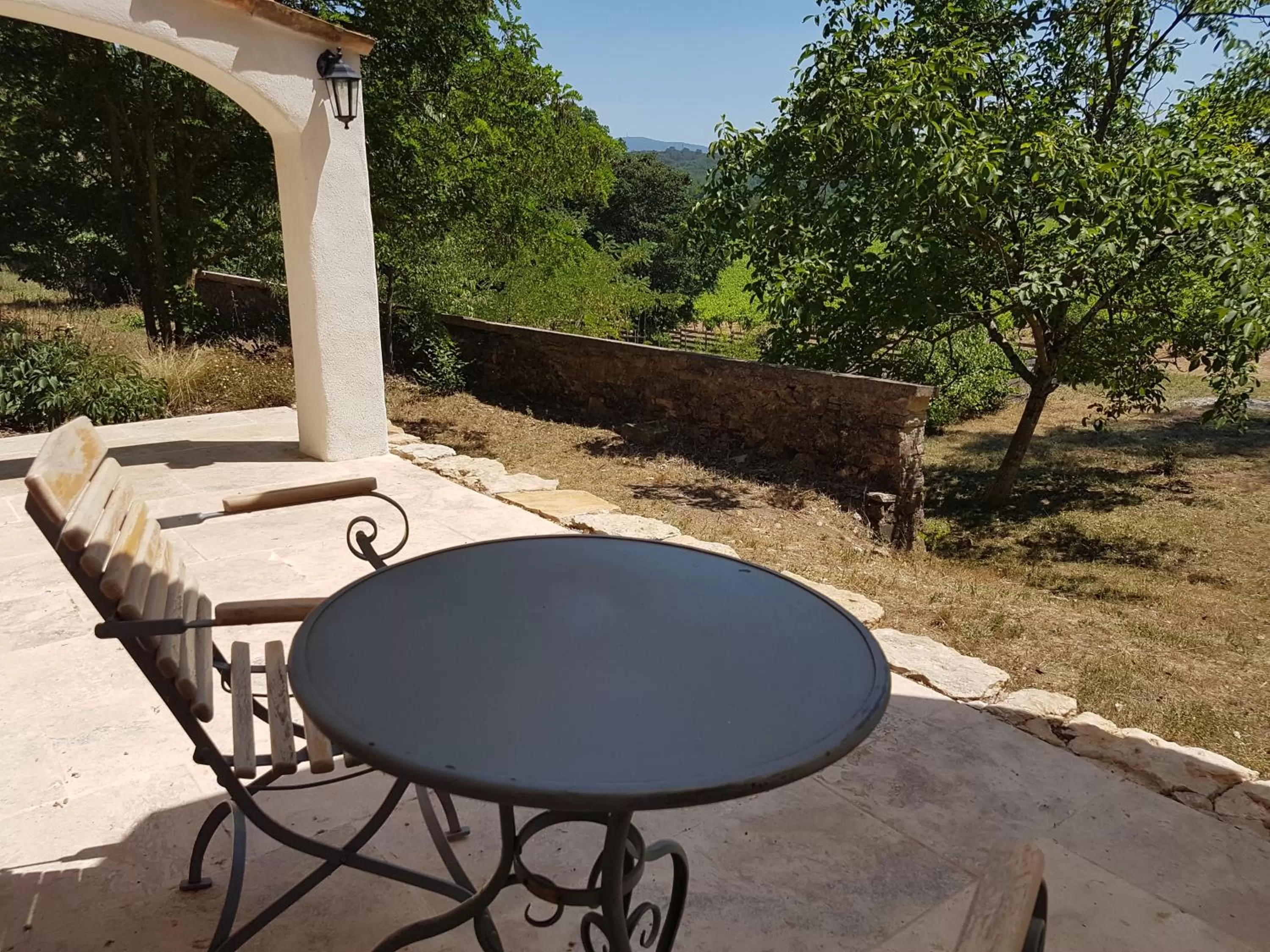 Garden view in Le Domaine Saint Martin