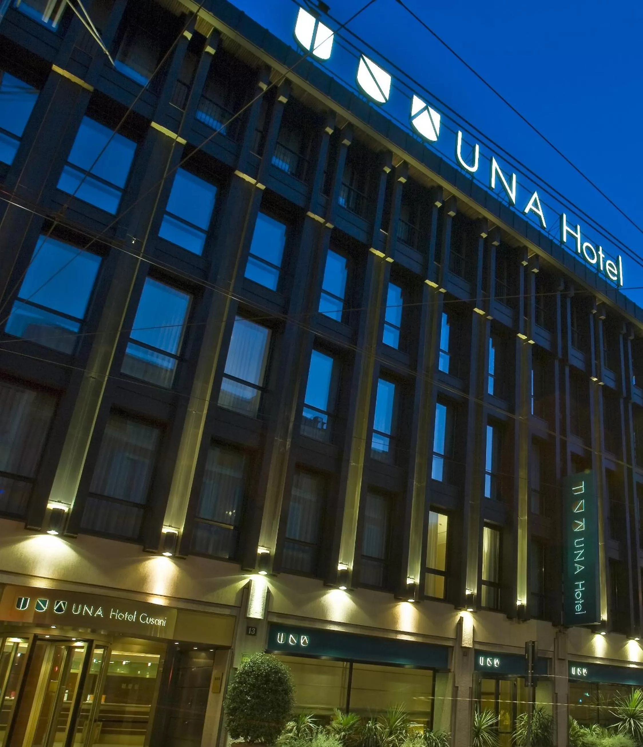 Property building in UNA Hotels Cusani Milano