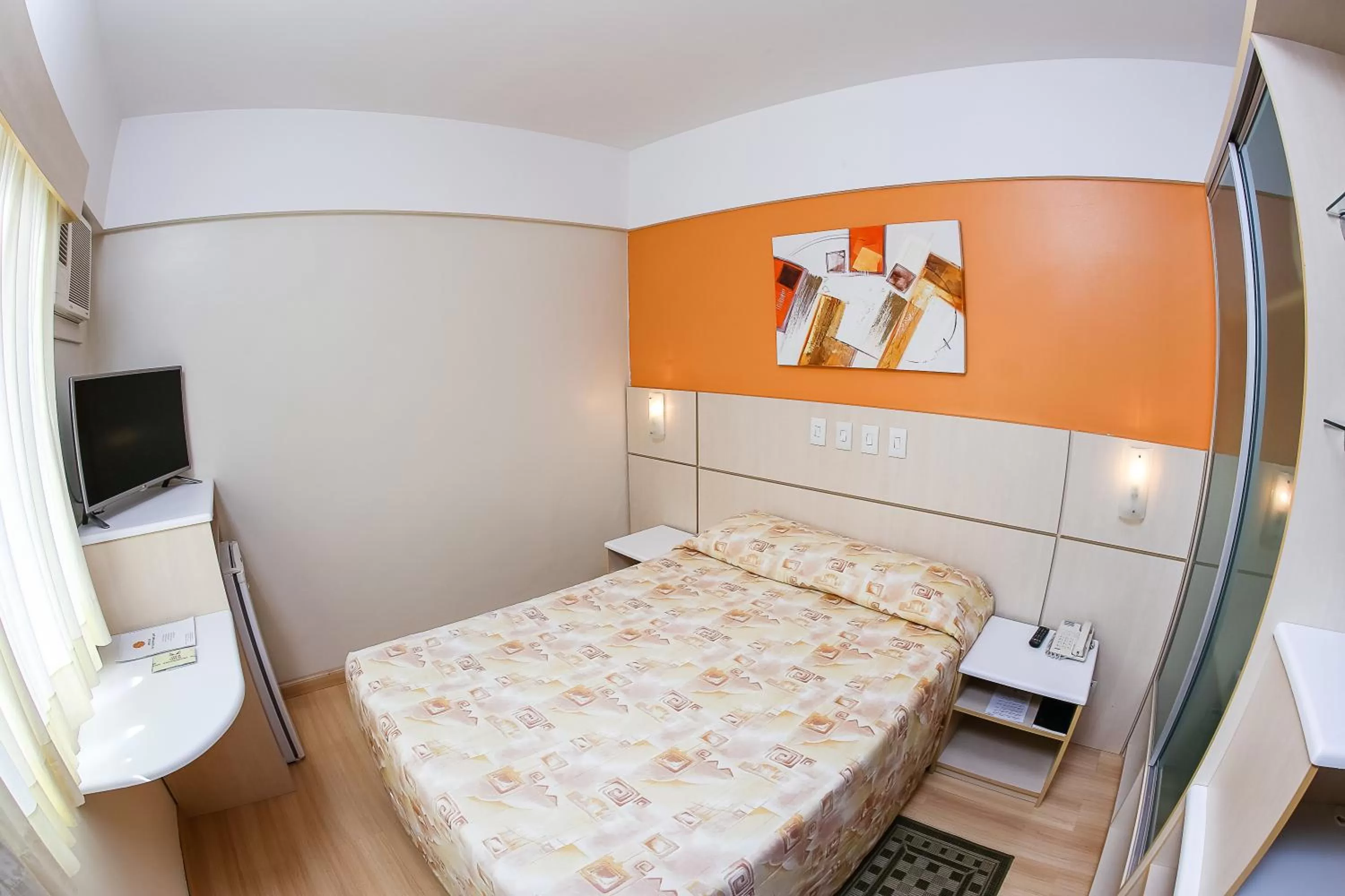 Bed in Hotel Metropolitan Canoas