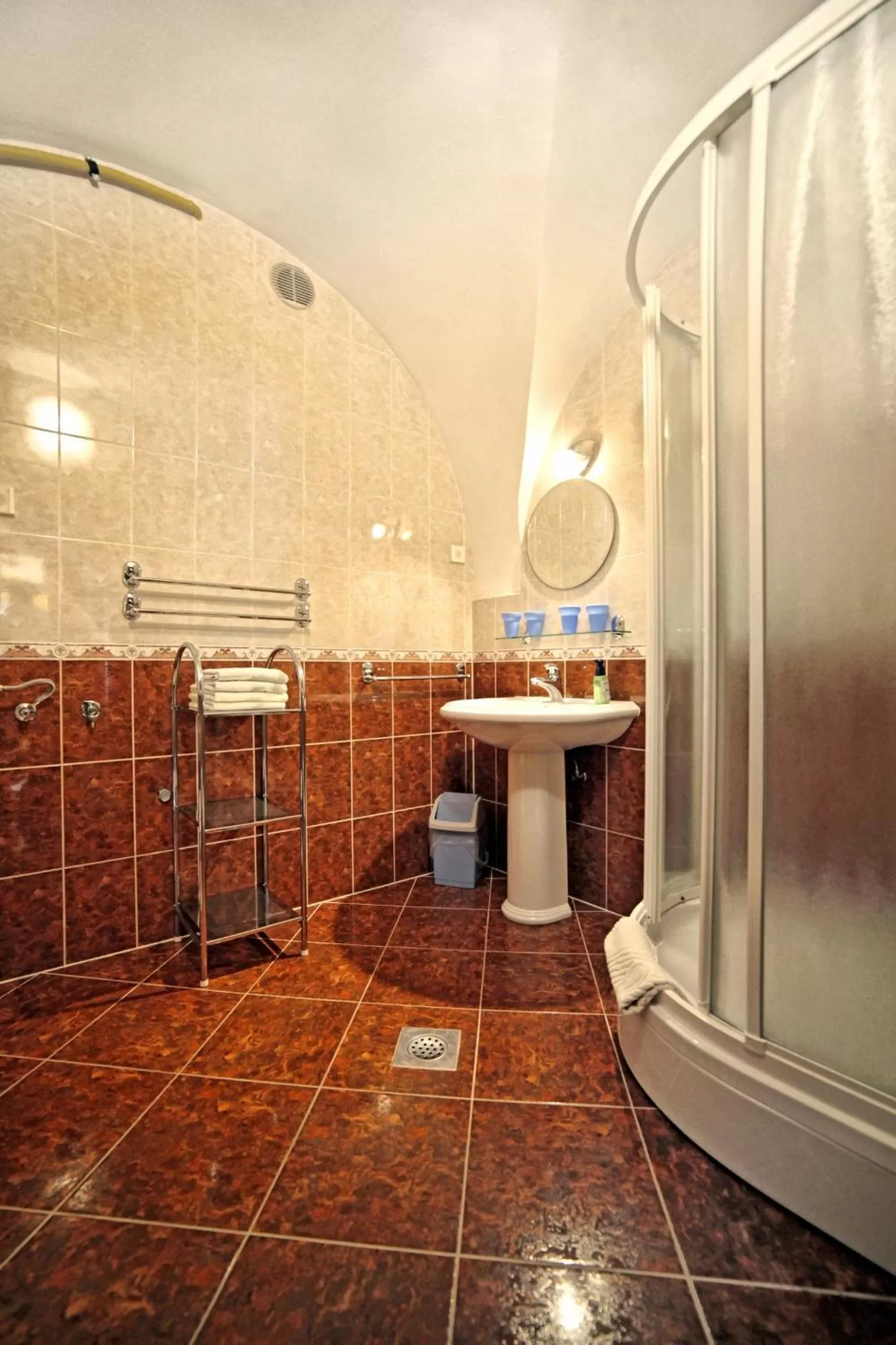 Shower, Bathroom in Bed & Breakfast Šilak