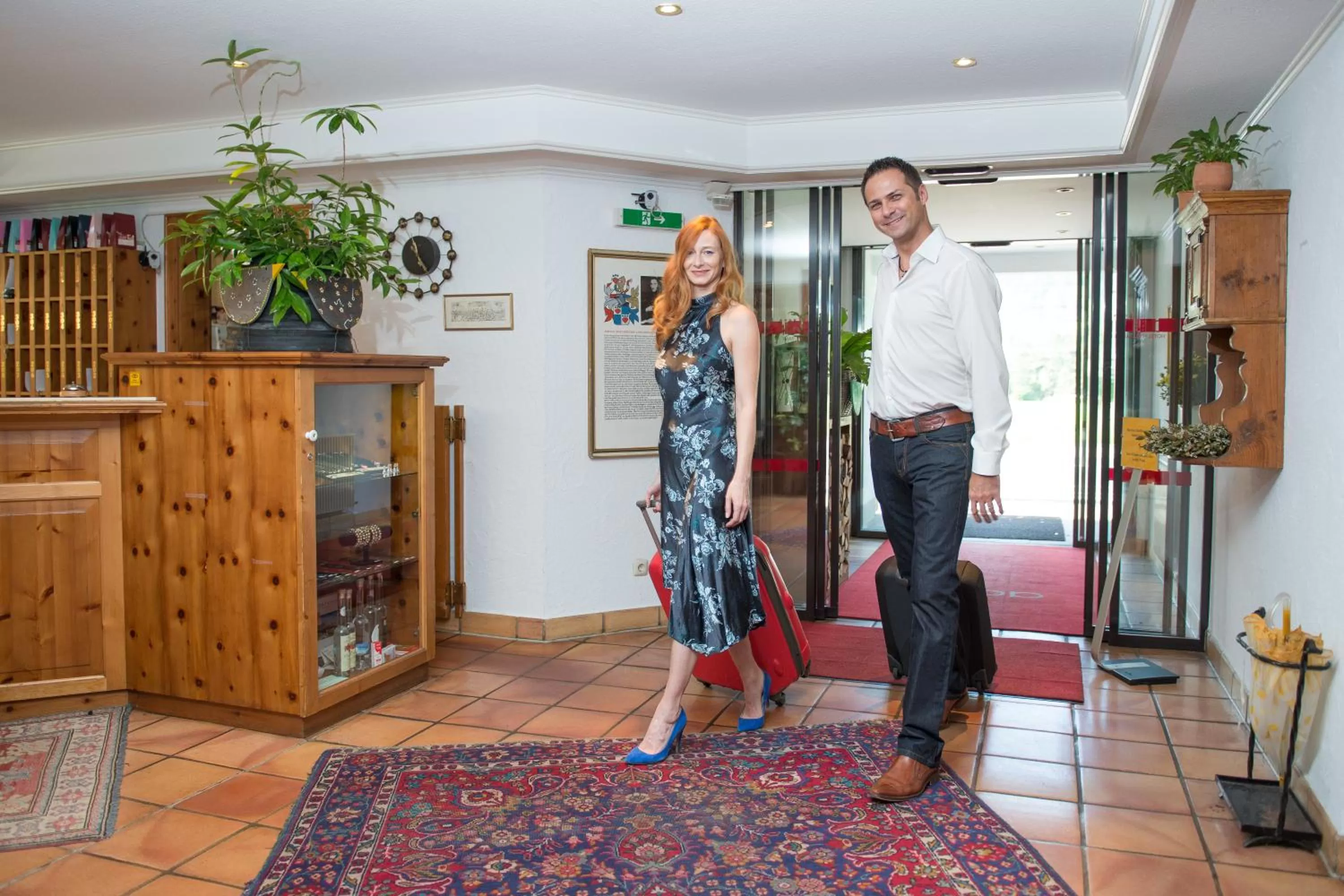 Lobby or reception in Relax & Vitalhotel Adler