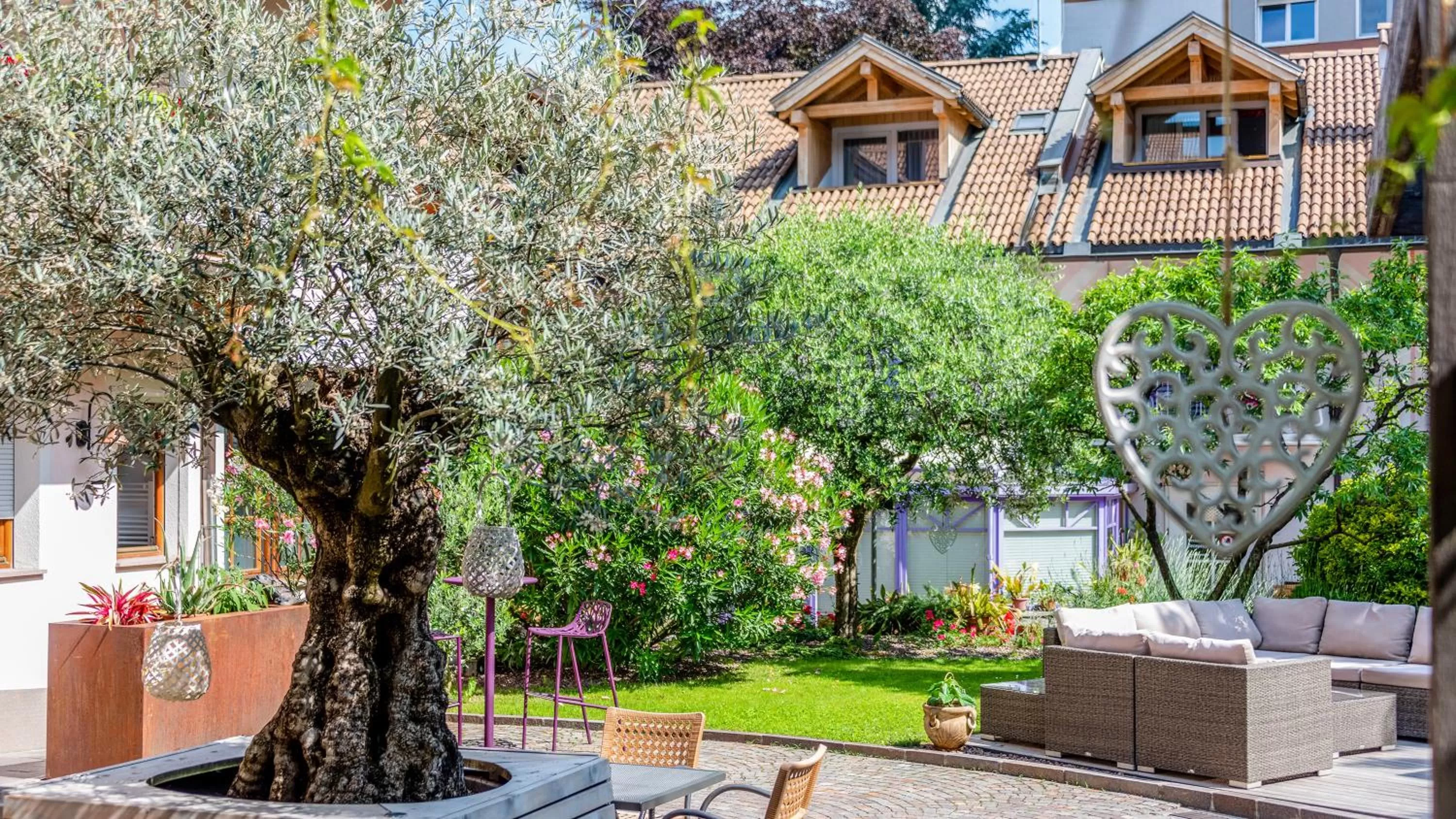 Garden in Hotel Ristorante Lewald