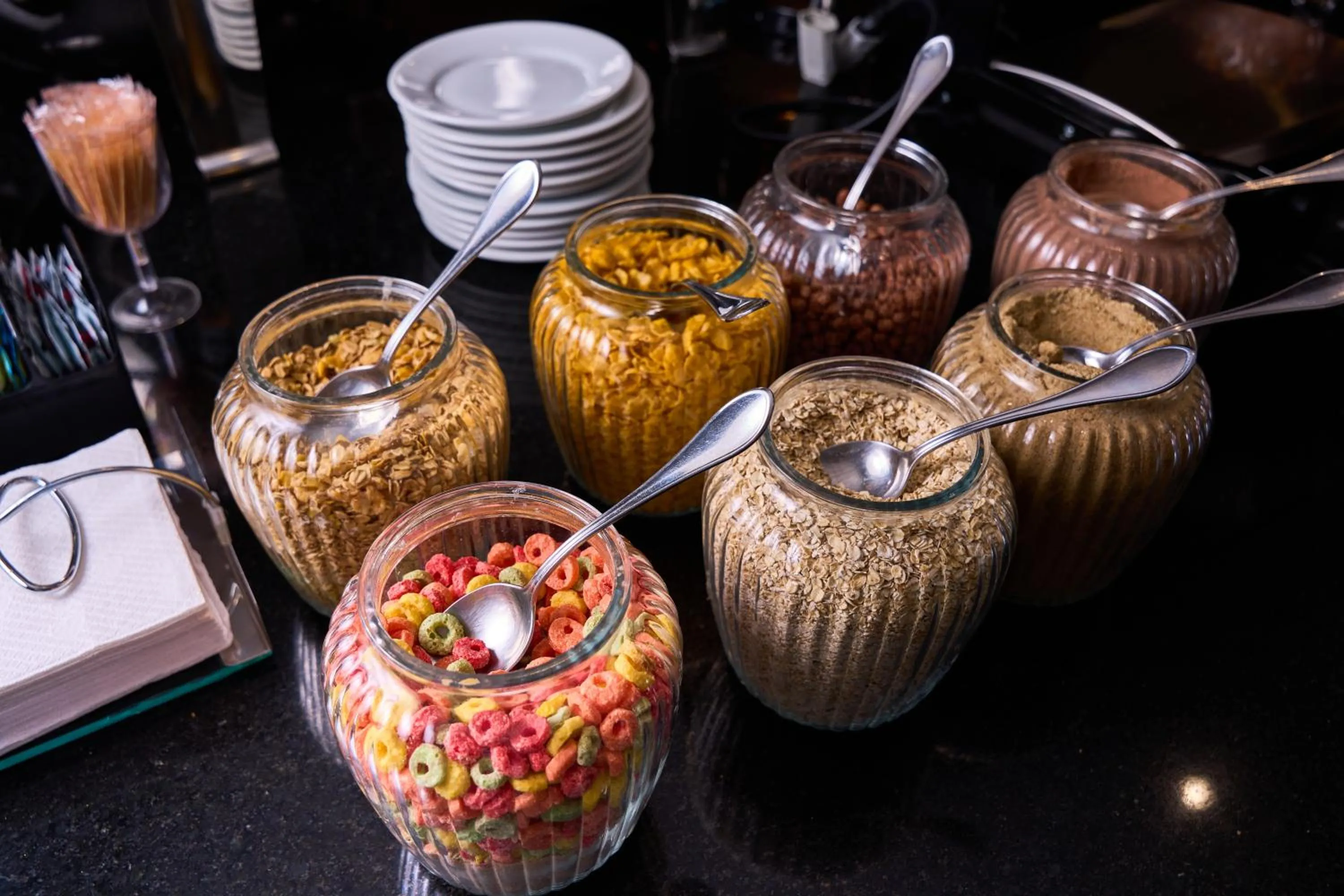 Buffet breakfast in Foz Plaza Hotel