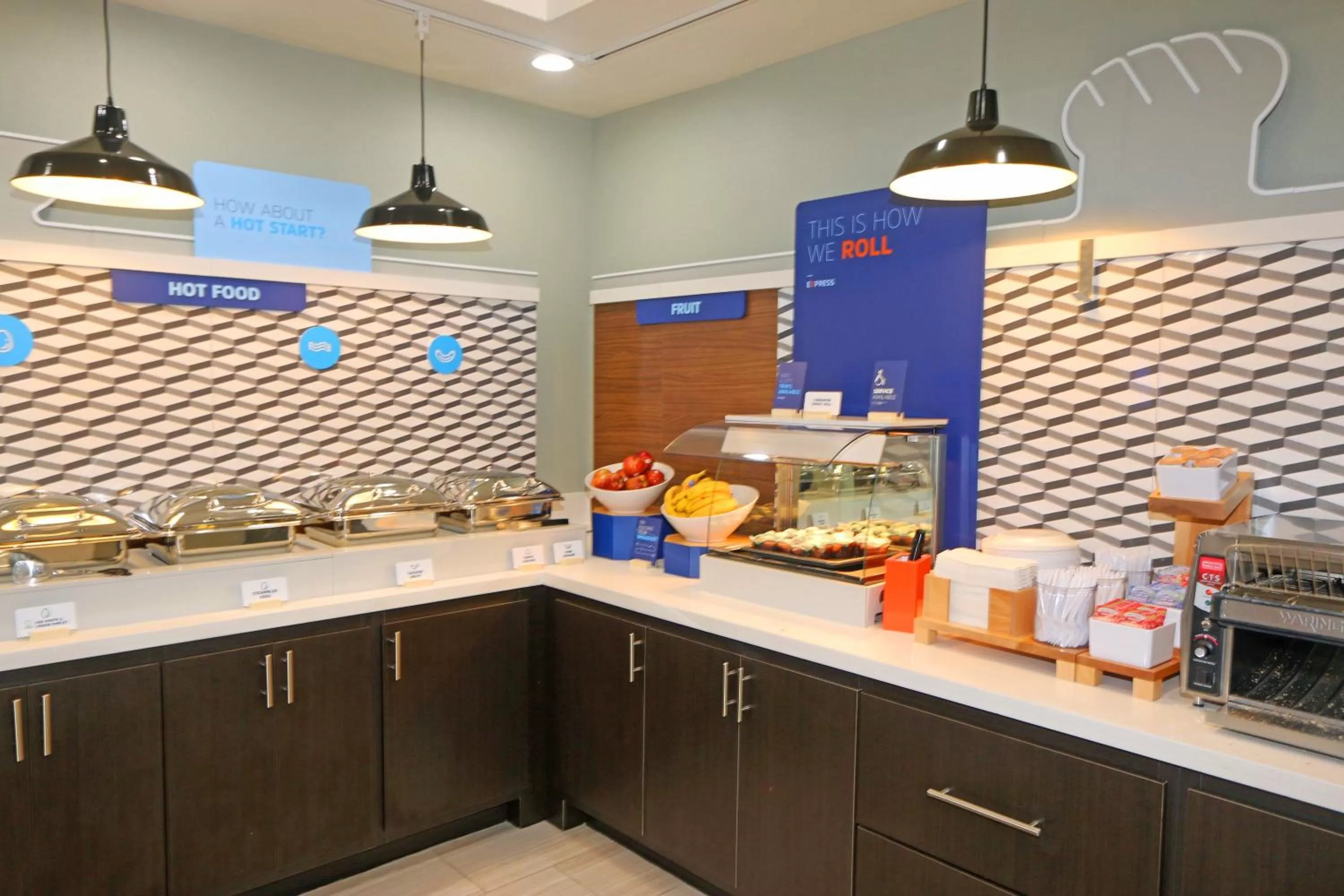 Breakfast in Holiday Inn Express Hotel and Suites South Padre Island by IHG