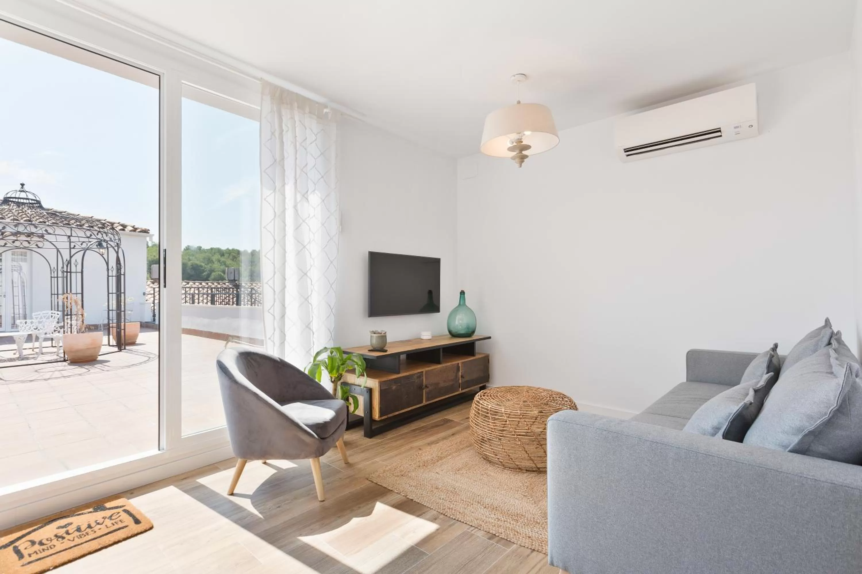 TV and multimedia, Seating Area in Masia Can Rovira - ESC1852