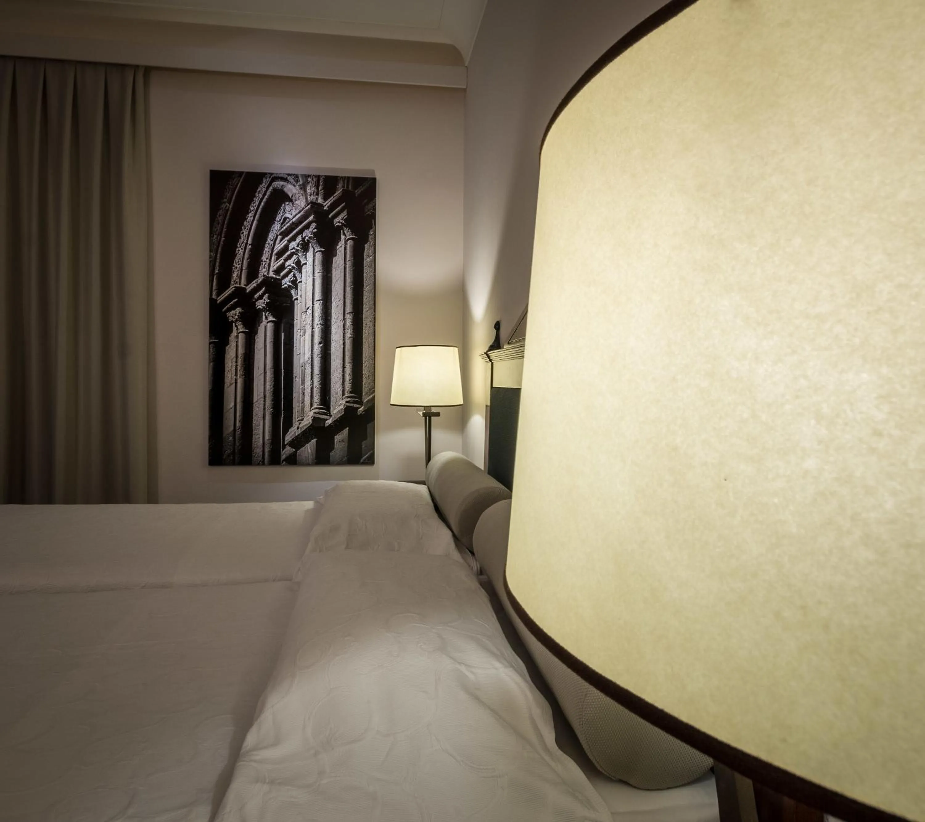 Bedroom, Bed in Hotel Federico II Central Palace