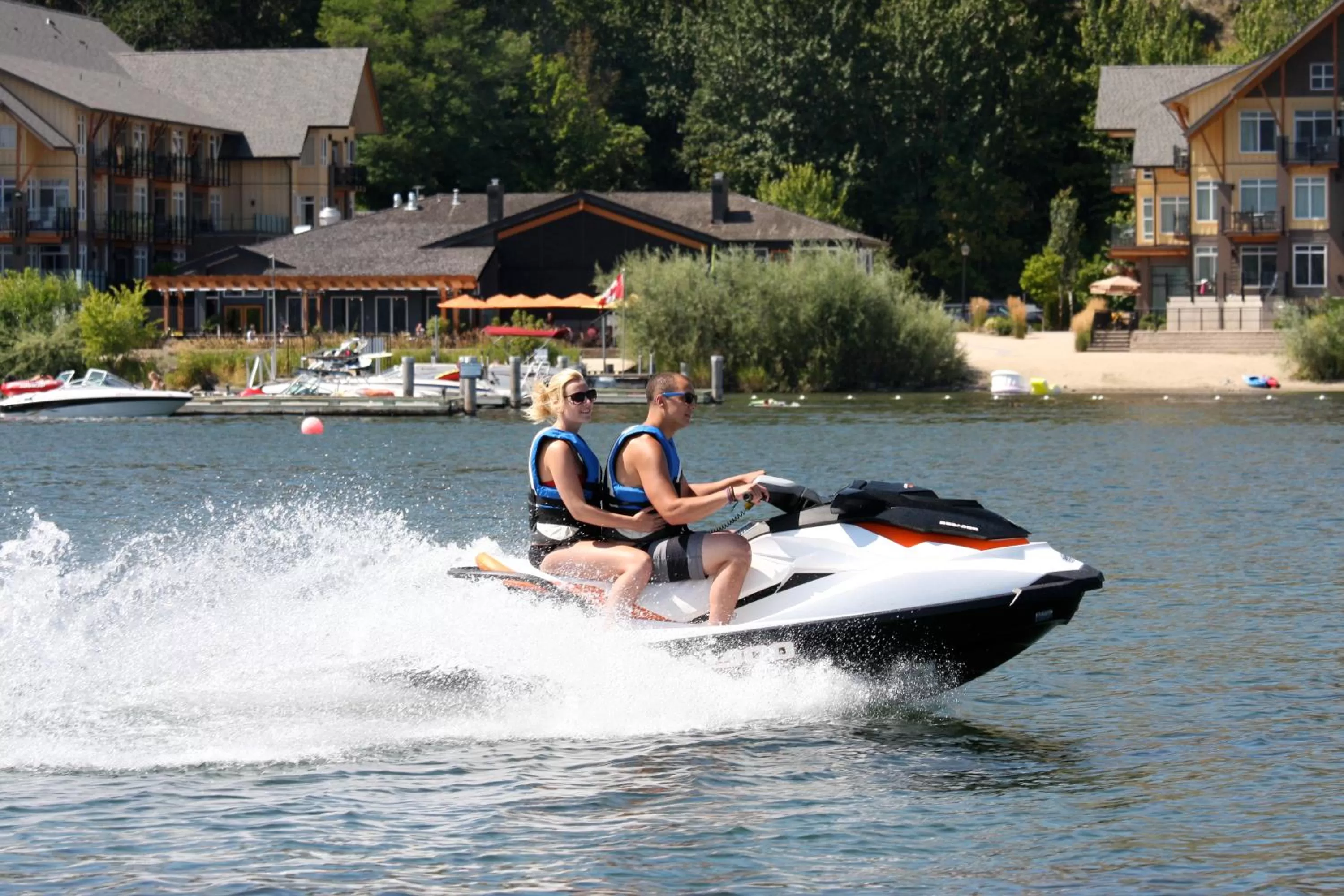 On-site shops in Summerland Waterfront Resort & Spa