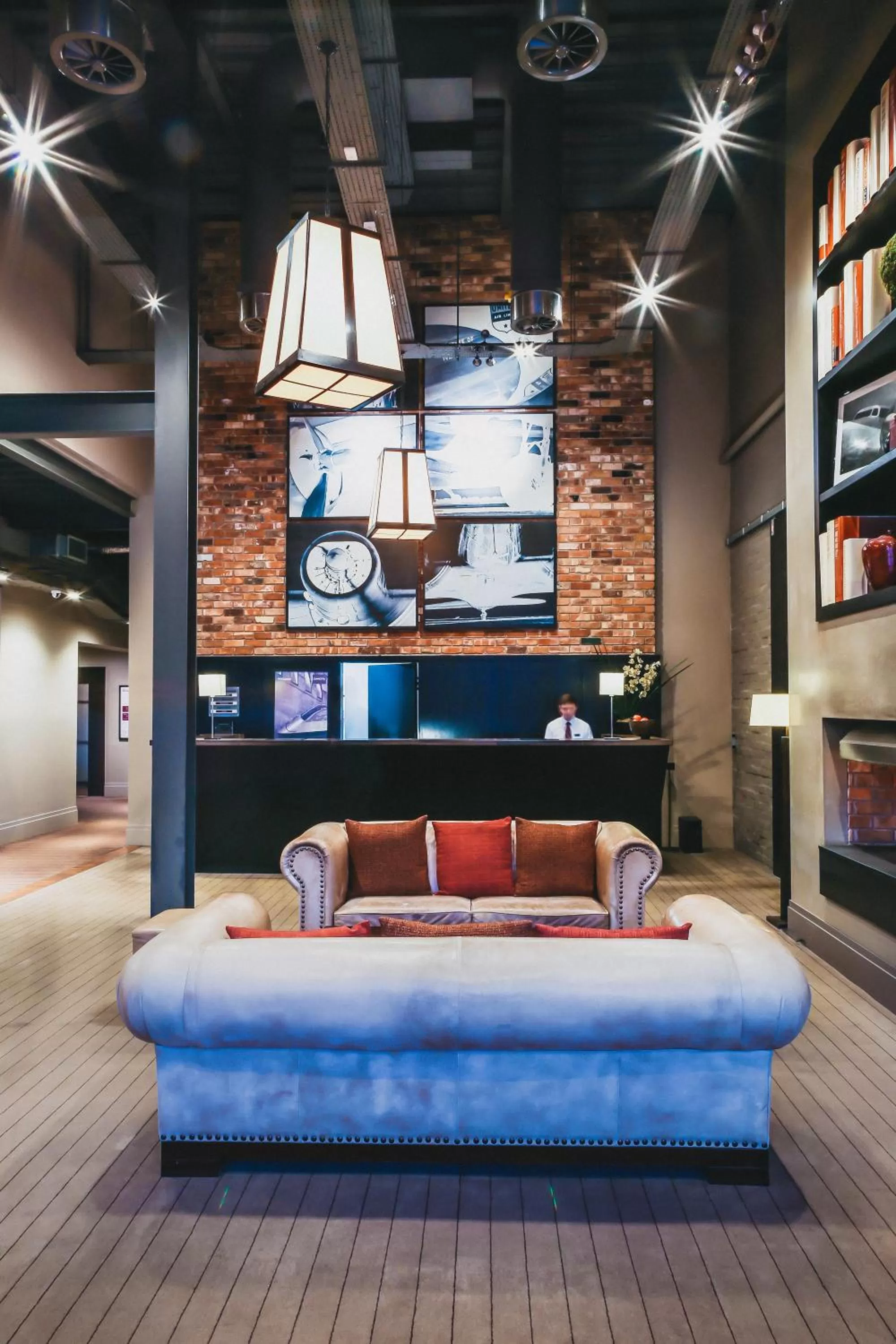 Lobby or reception in mour hotel