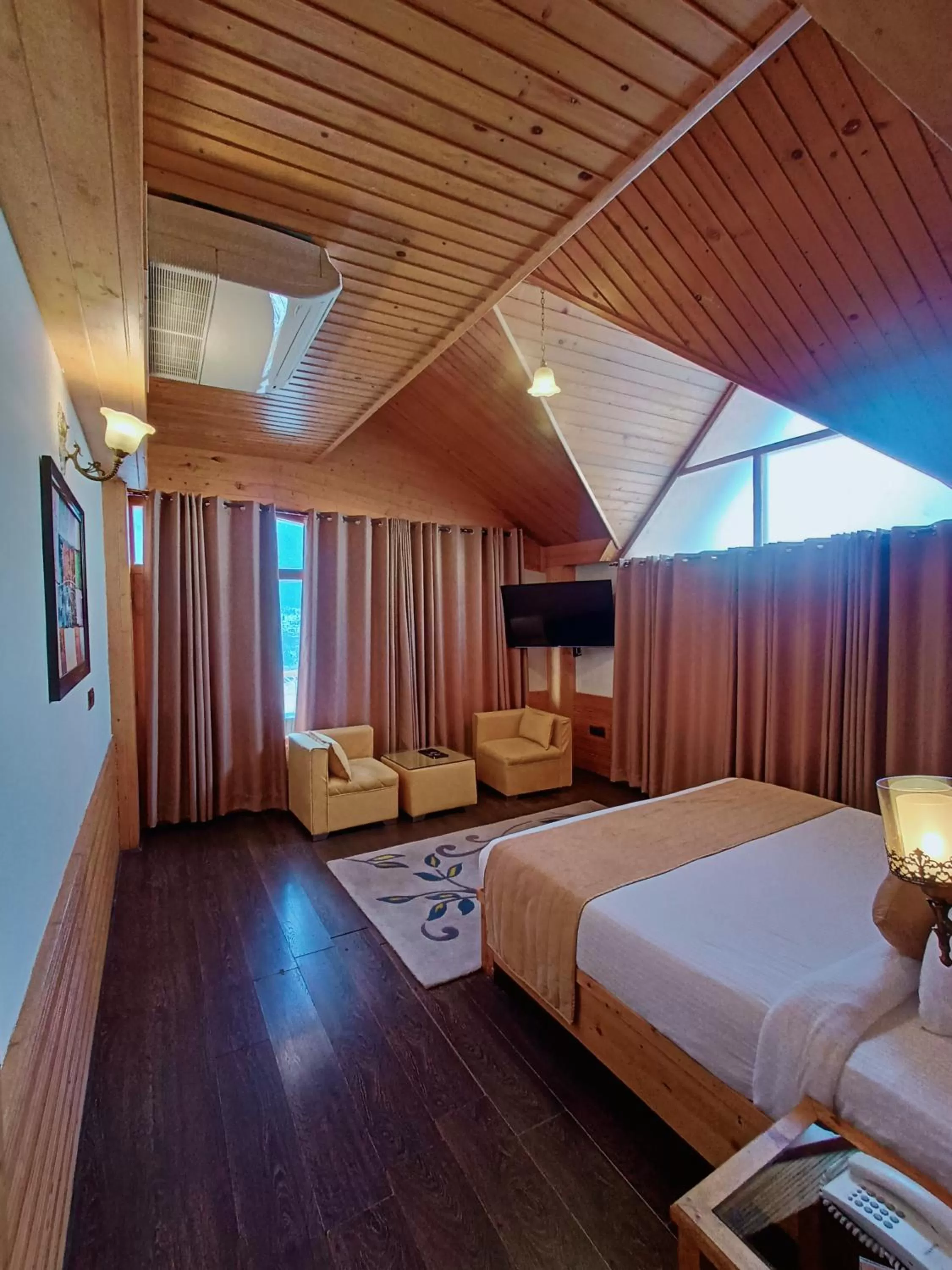 Bed in The Whitestone Resorts