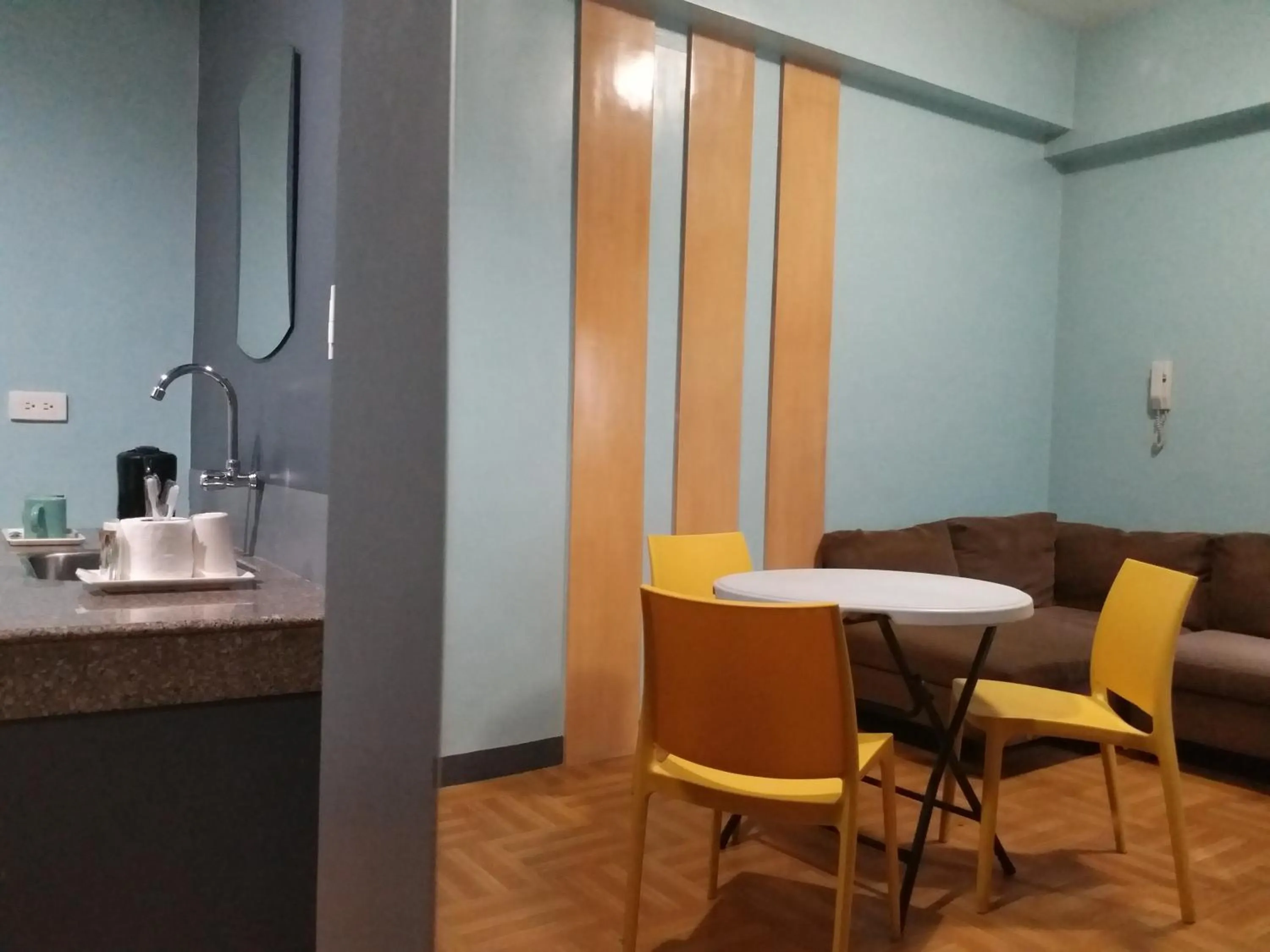 Living room in Leesons Residences