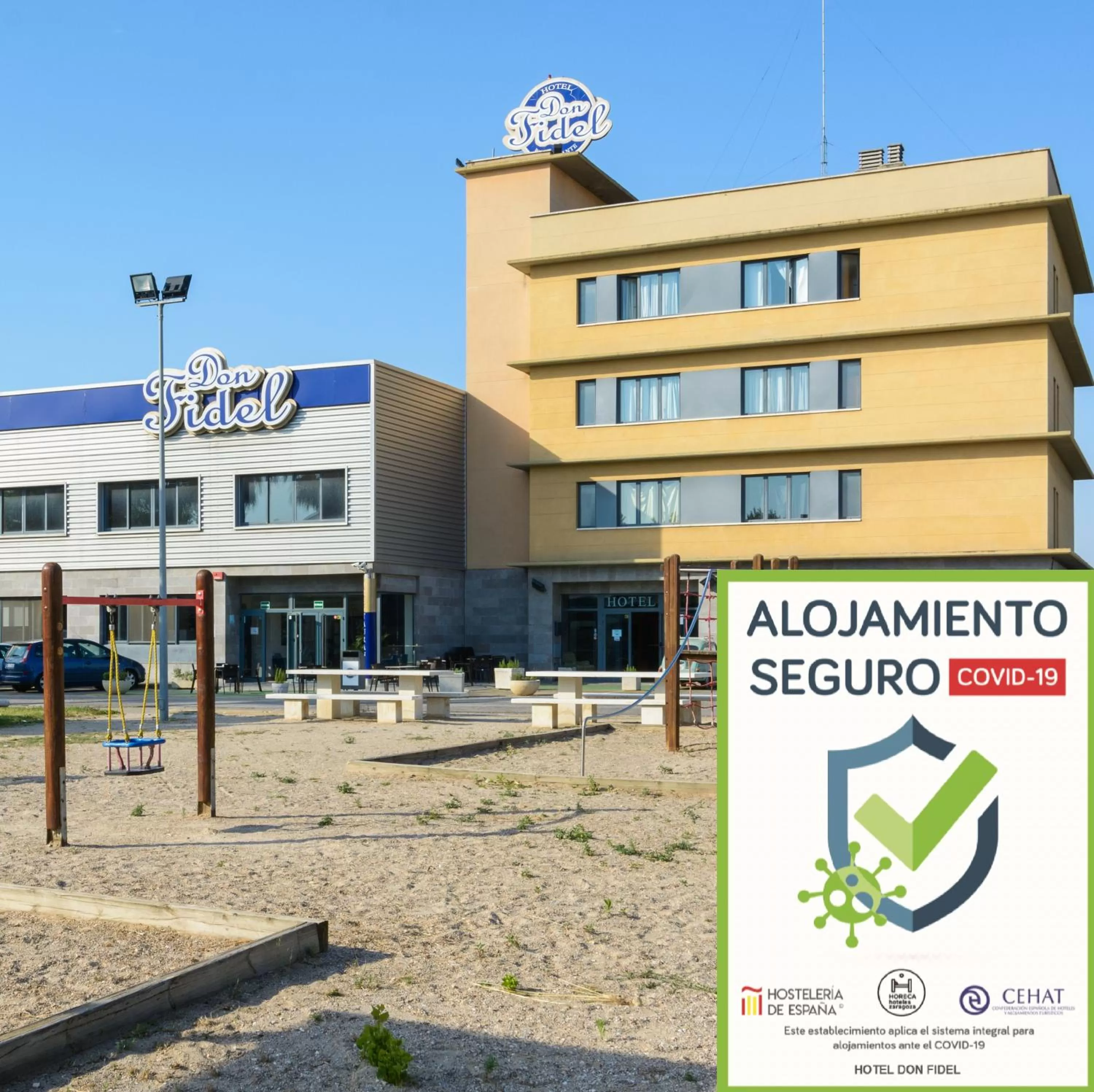 Facade/entrance in Hospedium Hotel Don Fidel