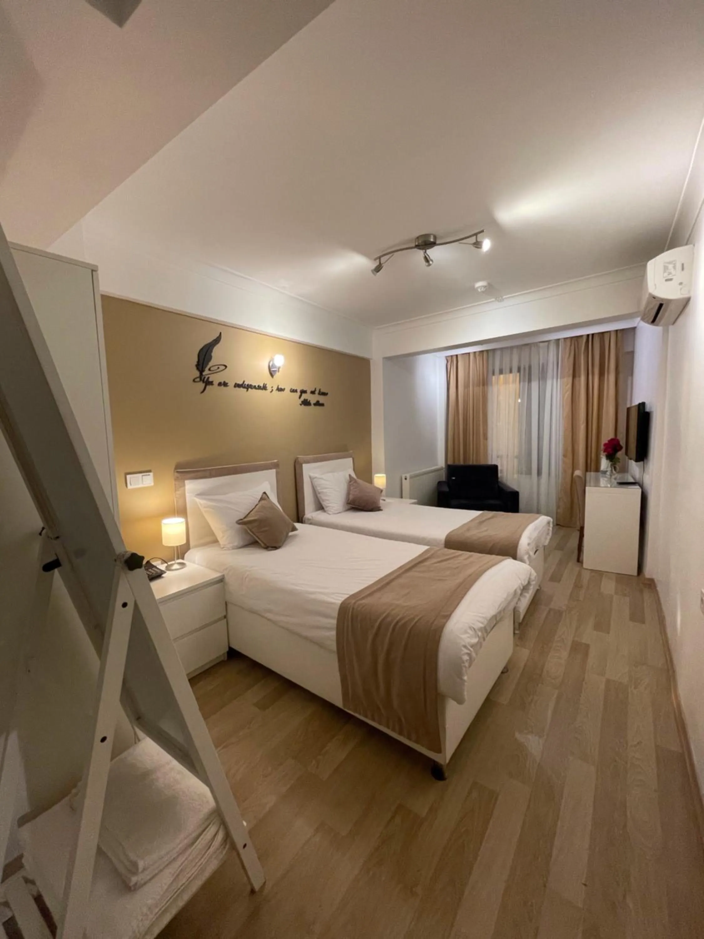 Bedroom, Bed in The Print House Hotel