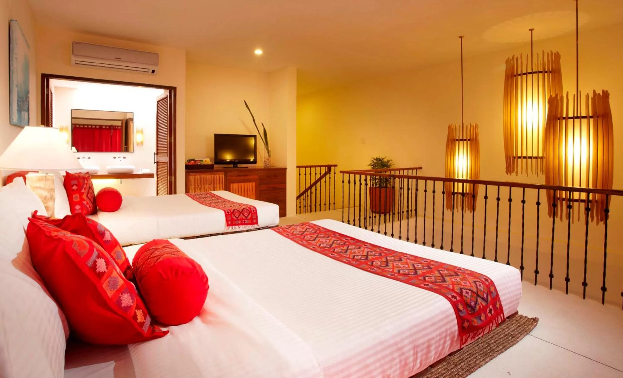 Photo of the whole room, Bed in Bluewater Panglao Beach Resort