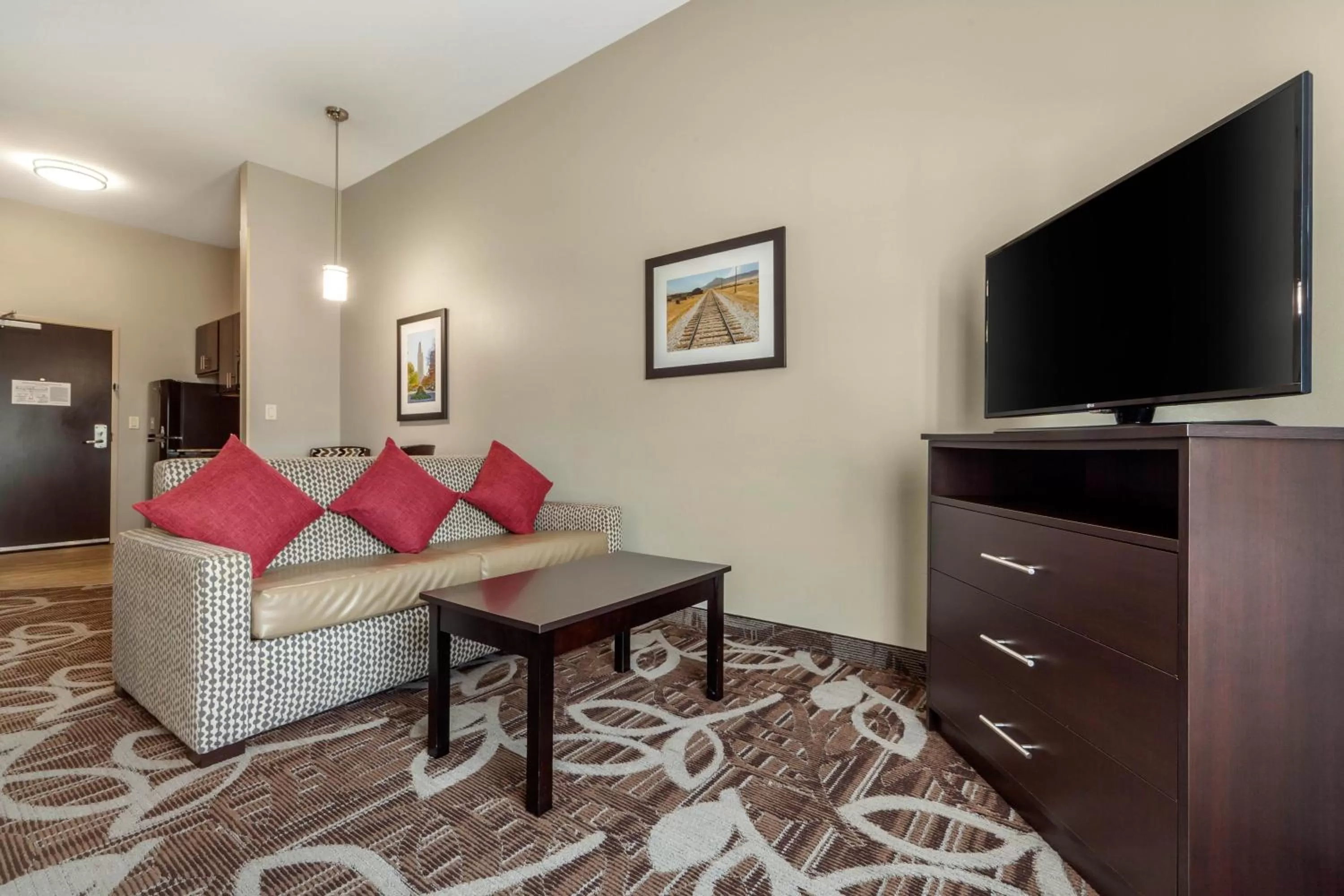 Living room in MainStay Suites Lincoln University Area