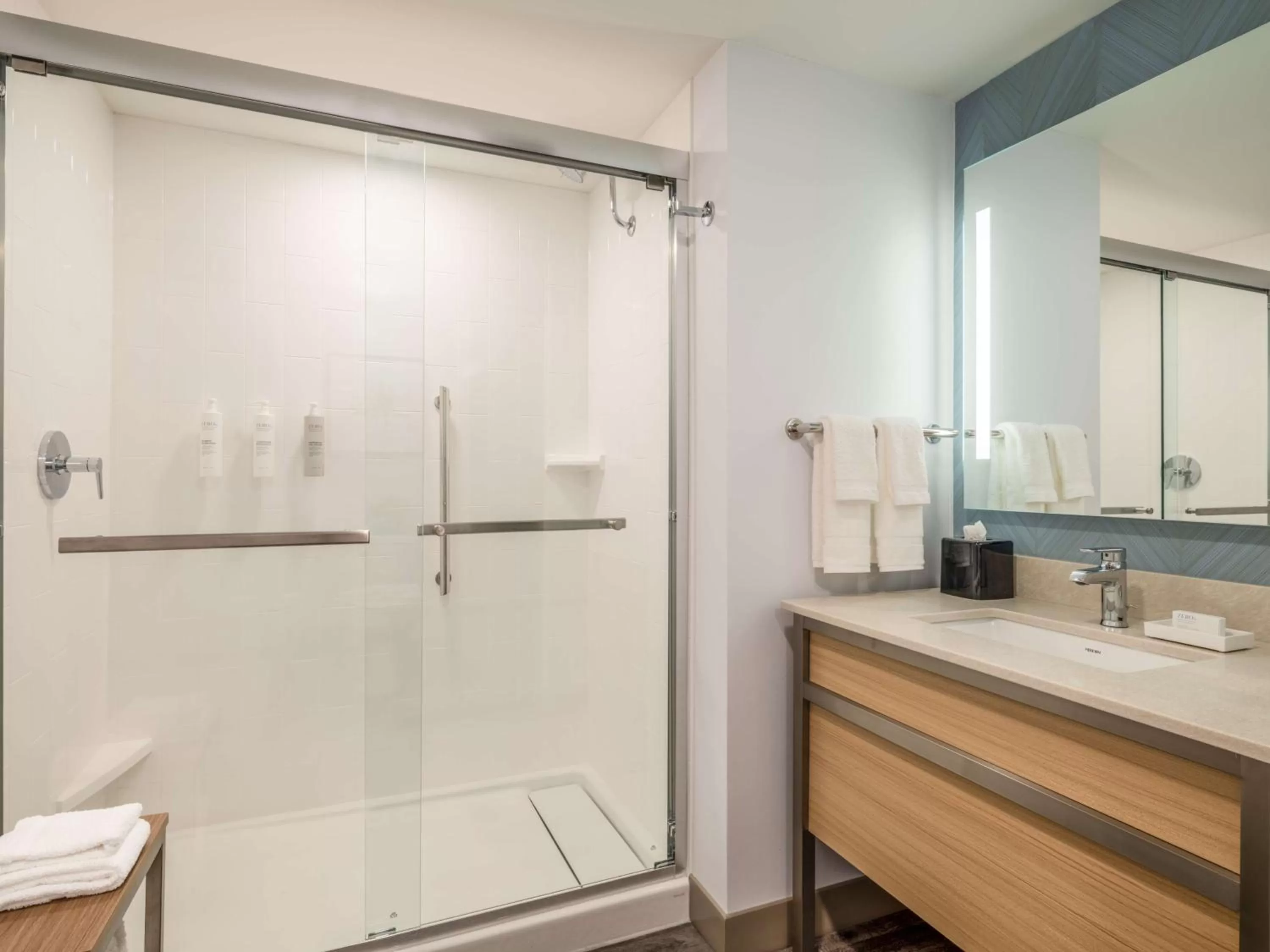 Bathroom in Hilton Garden Inn Toledo Downtown