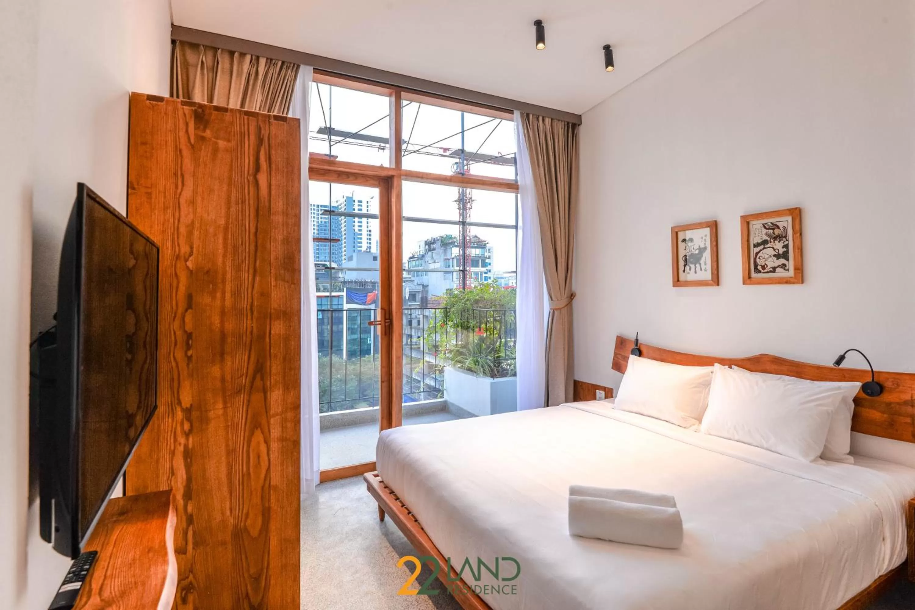 Property building, Bed in 22Land Hotel & Residence