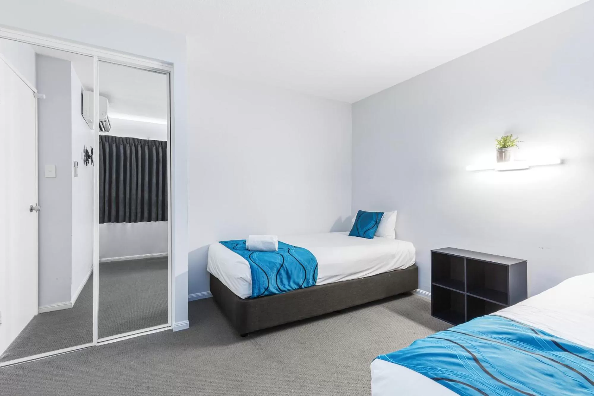 Bedroom, Bed in Bayview Tower