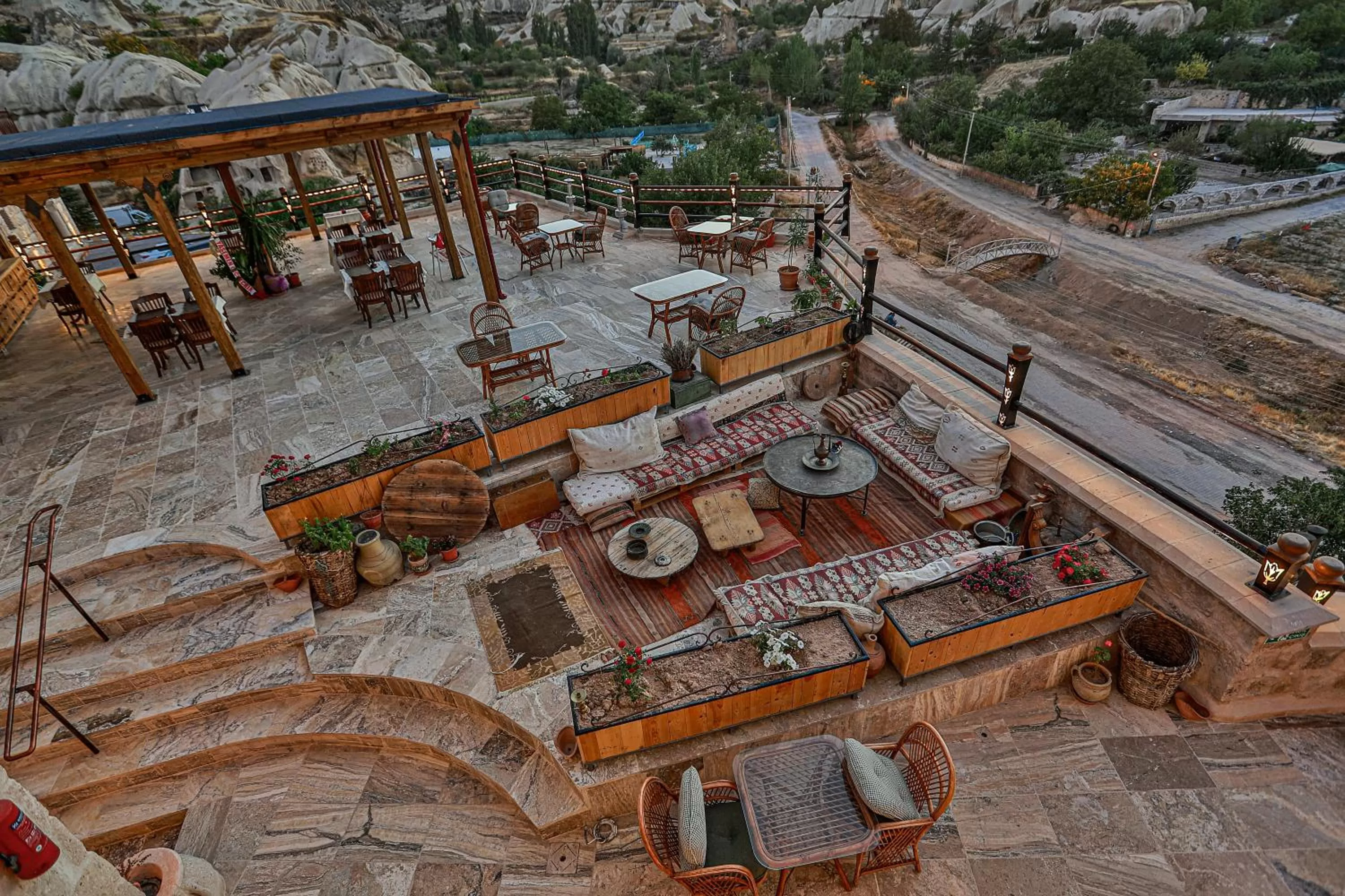 Bird's eye view in Şah Saray Cave Suites Halal Hotel