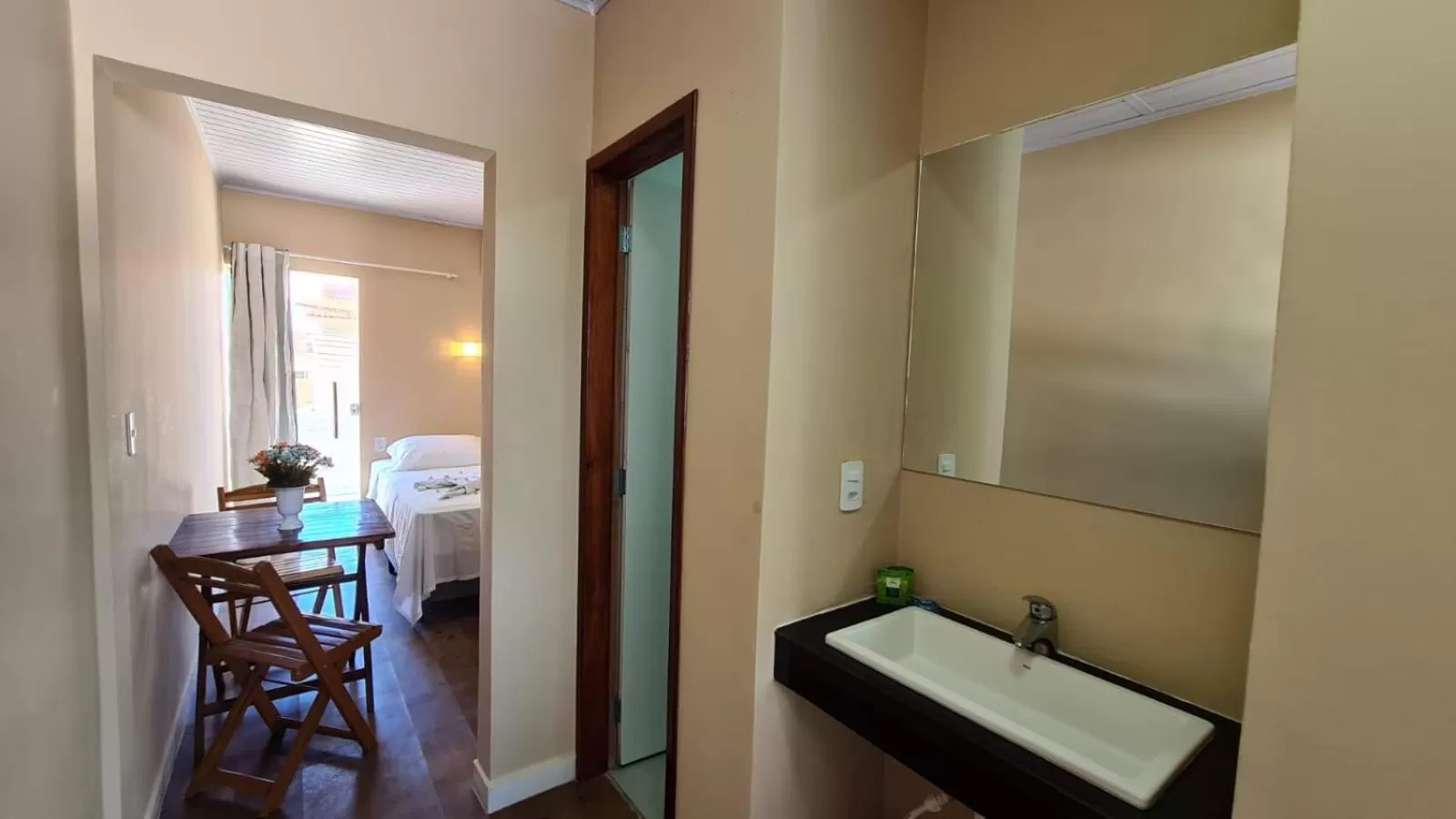 Bedroom, Bathroom in Tamandare Praia Hotel